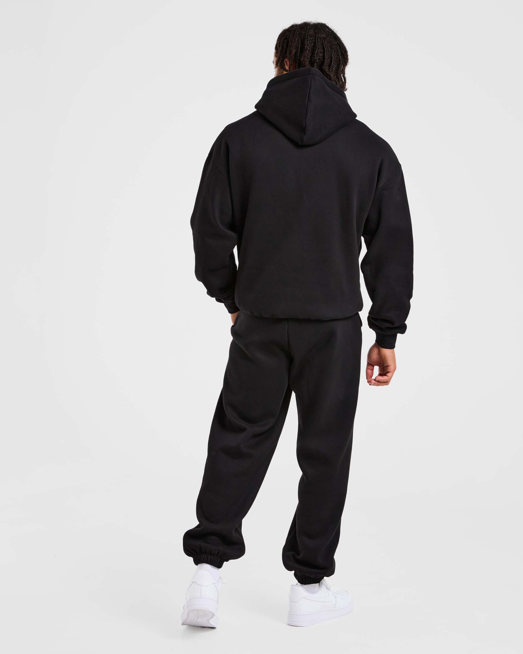 Academy Oversized Hoodie - Noir