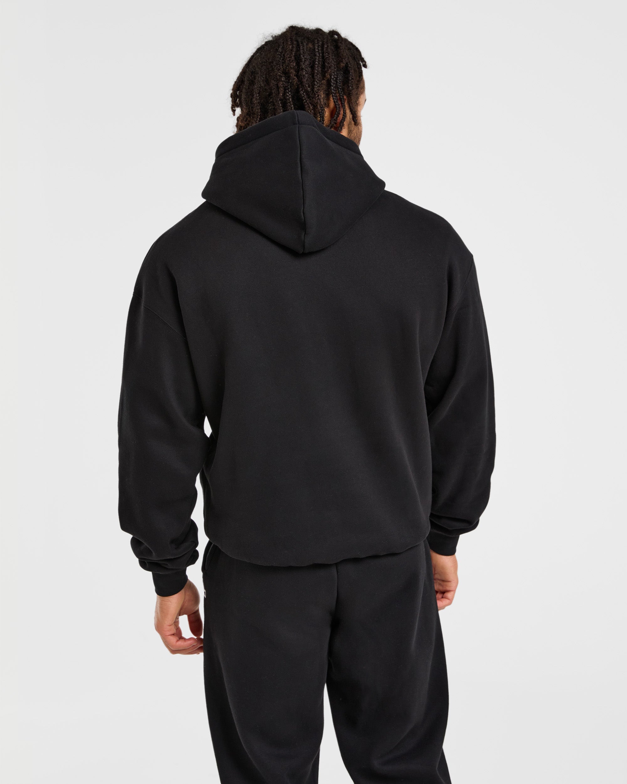 Academy Oversized Hoodie - Noir