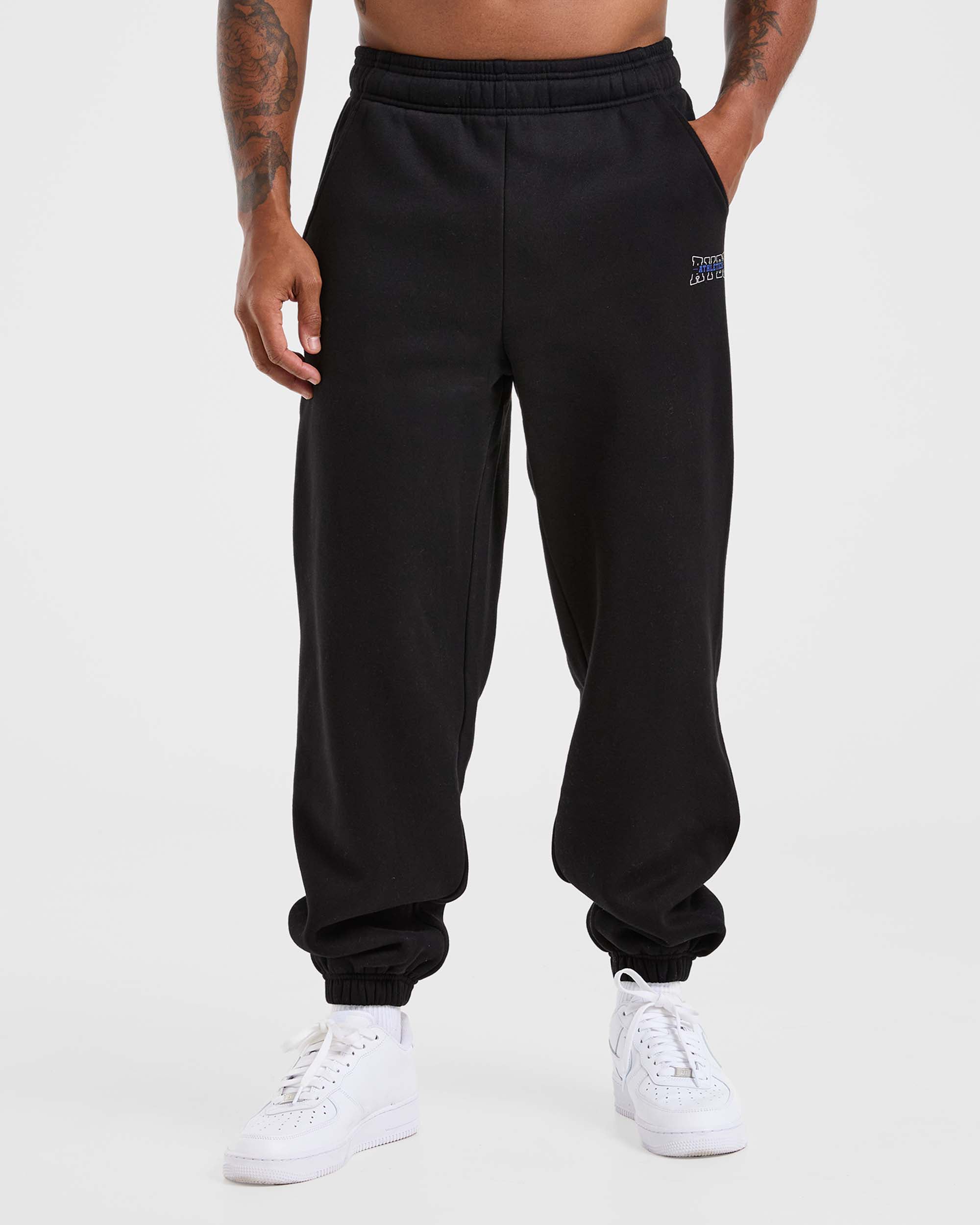 Athletics Oversized Joggers - Noir