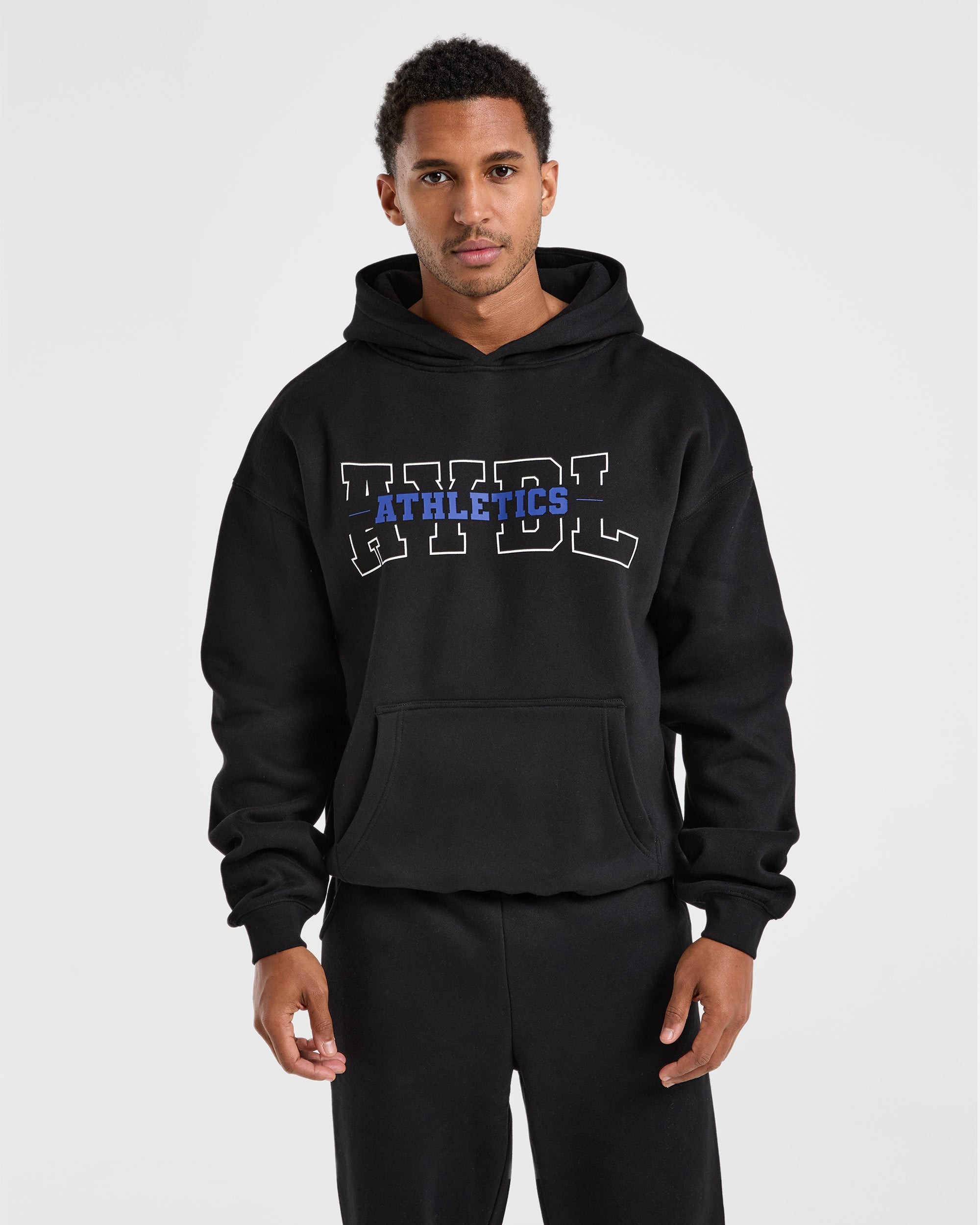 Athletics Oversized Hoodie - Noir