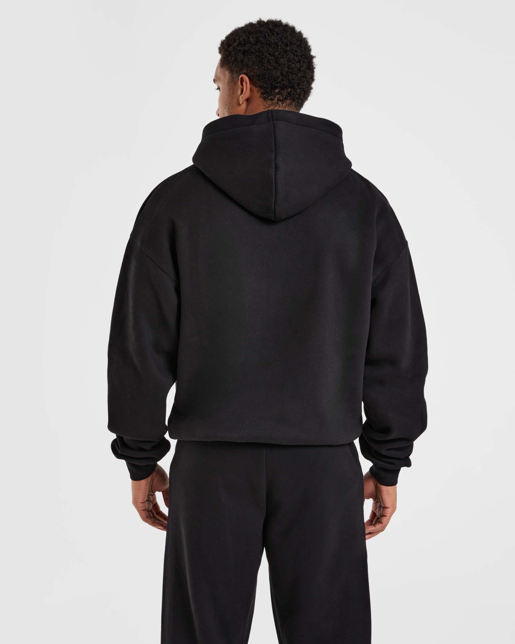 Athletics Oversized Hoodie - Noir