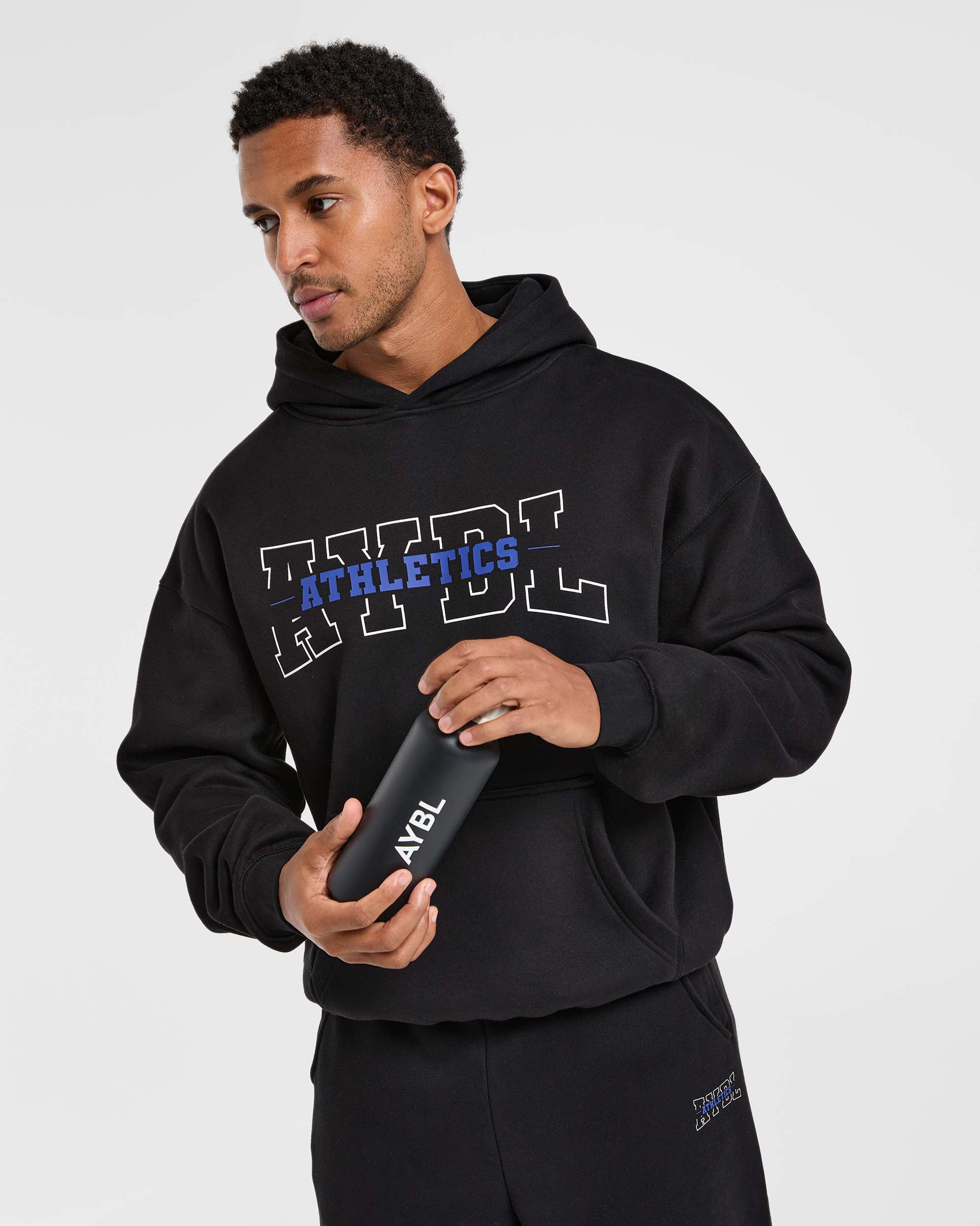 Athletics Oversized Hoodie - Noir