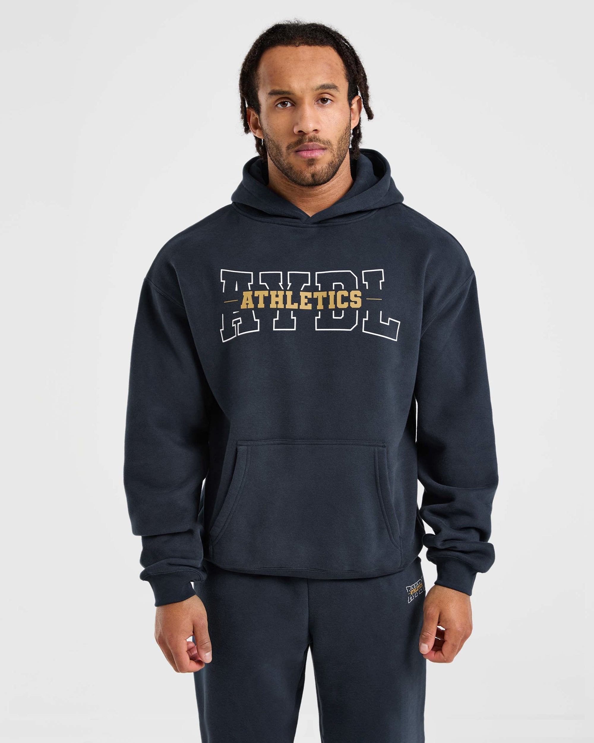 Athletics Oversized Hoodie - Navy