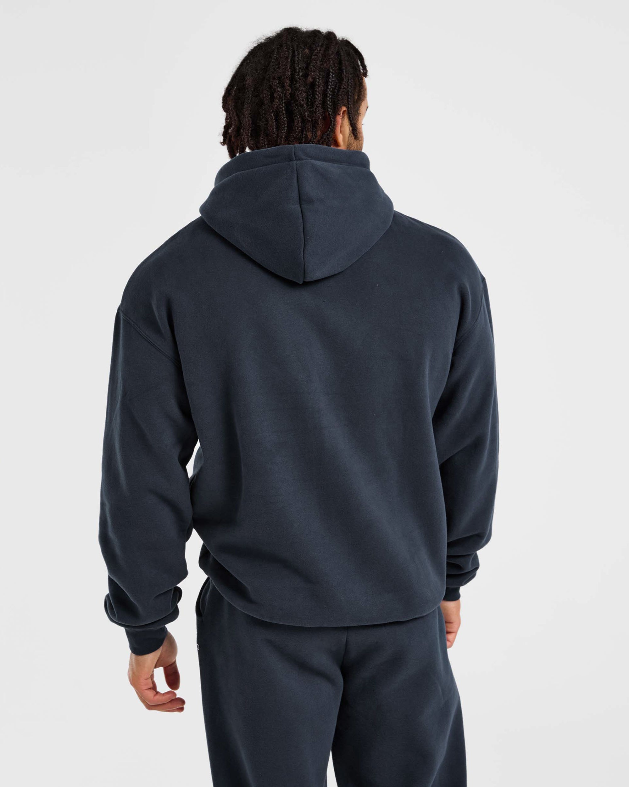 Athletics Oversized Hoodie - Navy