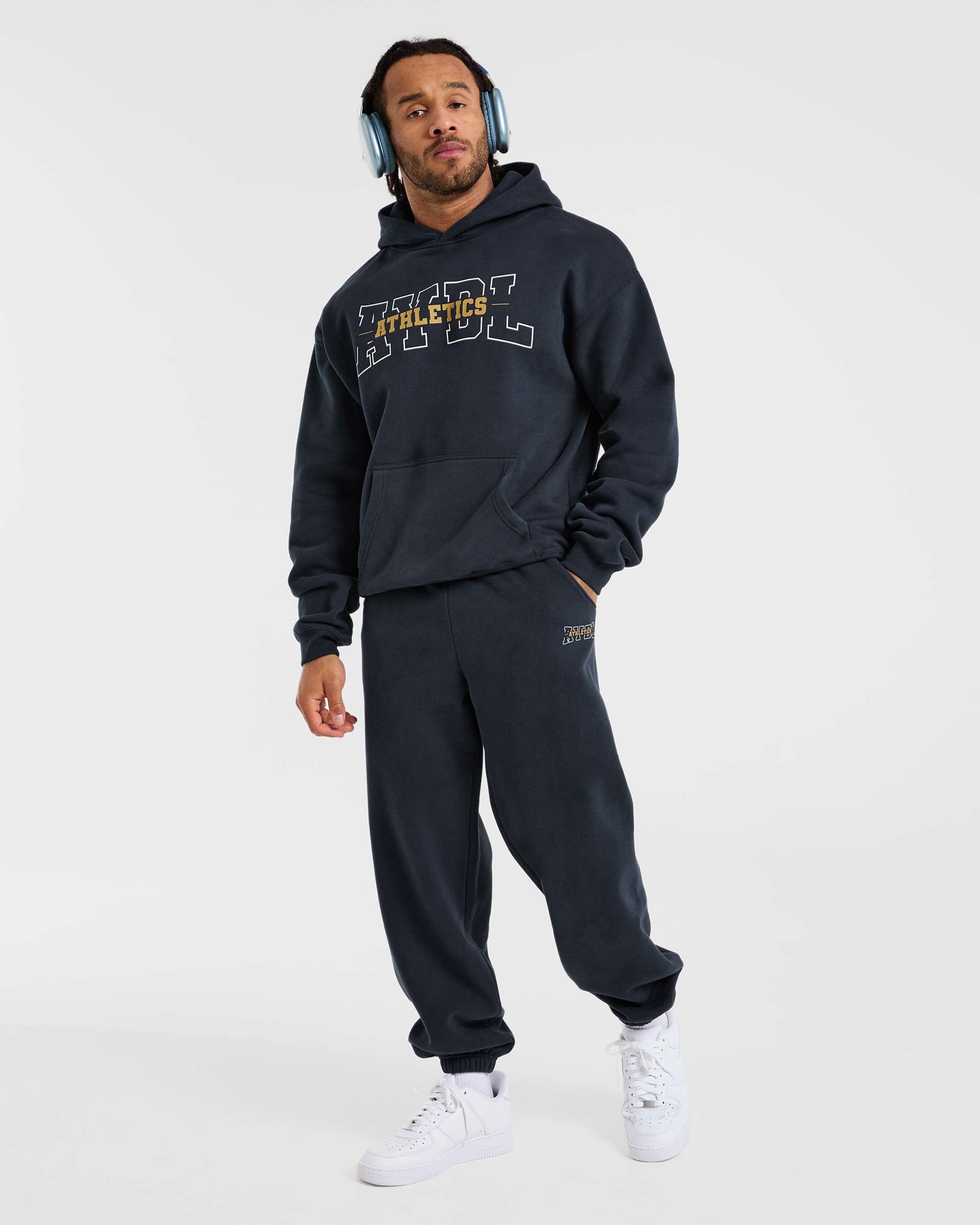 Athletics Oversized Joggers - Navy