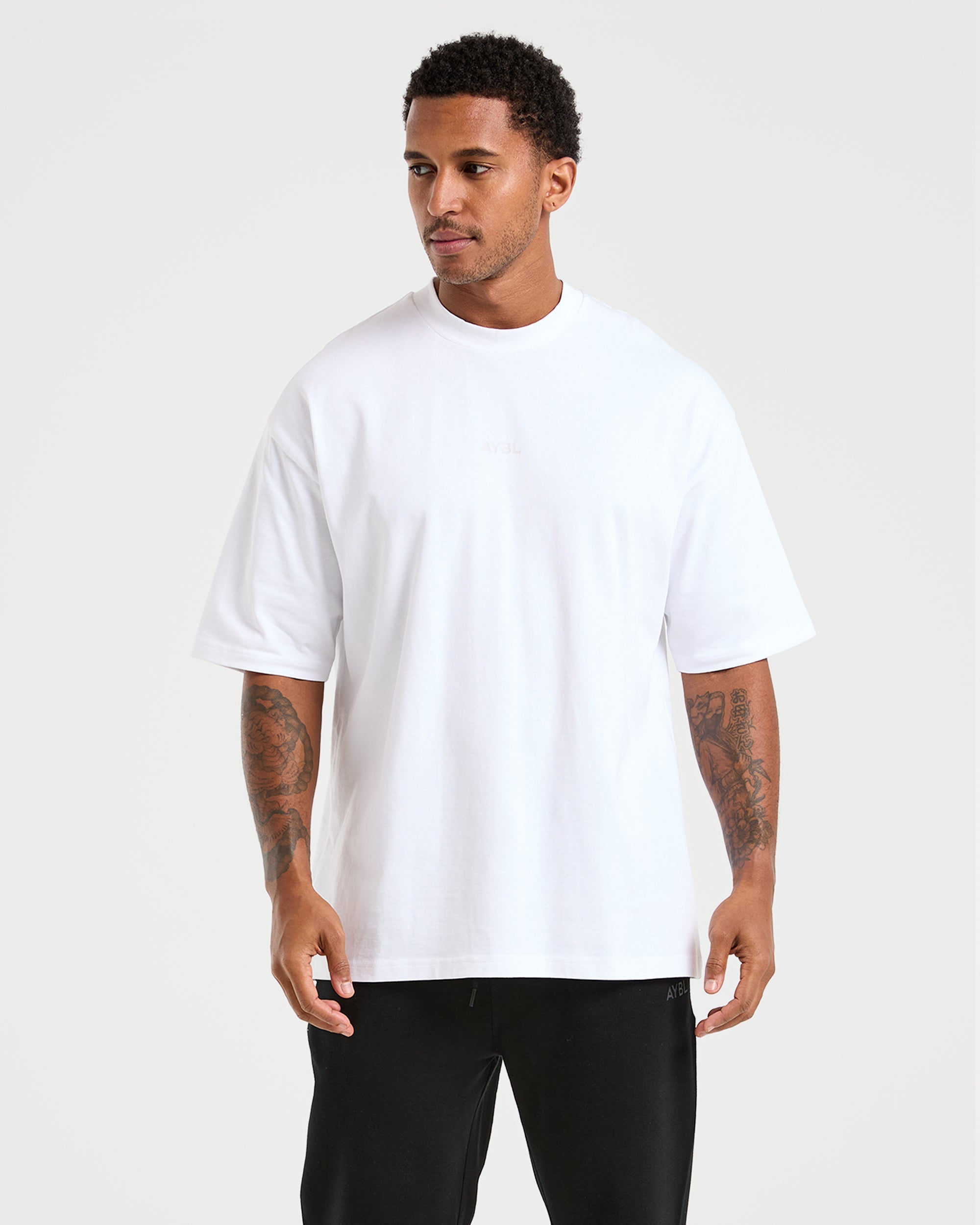 Craft Oversized T Shirt - Blanc