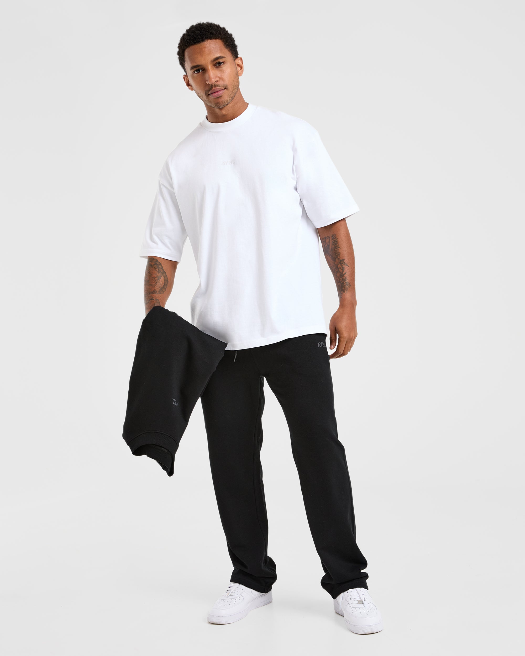 Craft Oversized Straight Leg Joggers - Noir