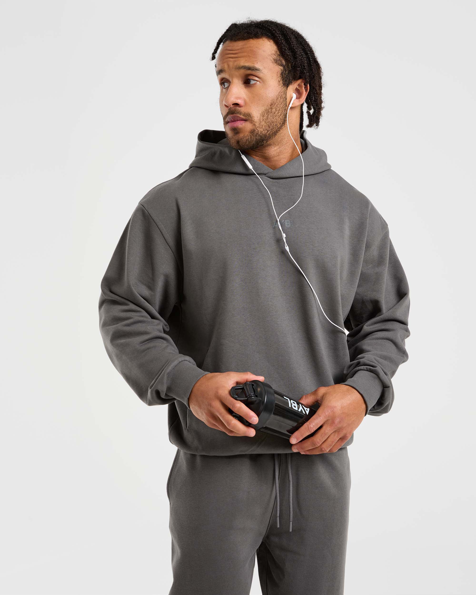 Craft Oversized Hoodie - Charcoal