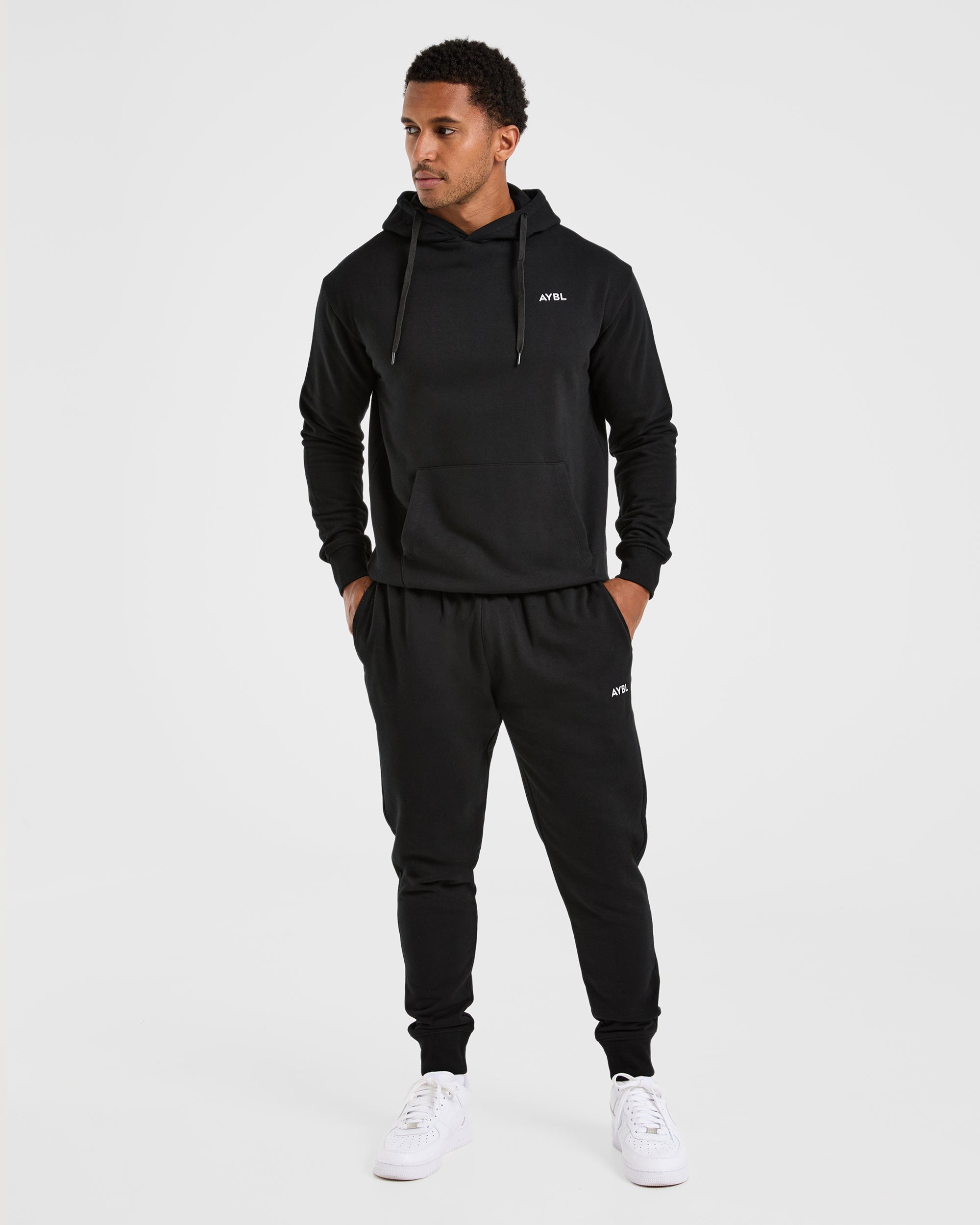 Essential Lightweight Hoodie - Noir