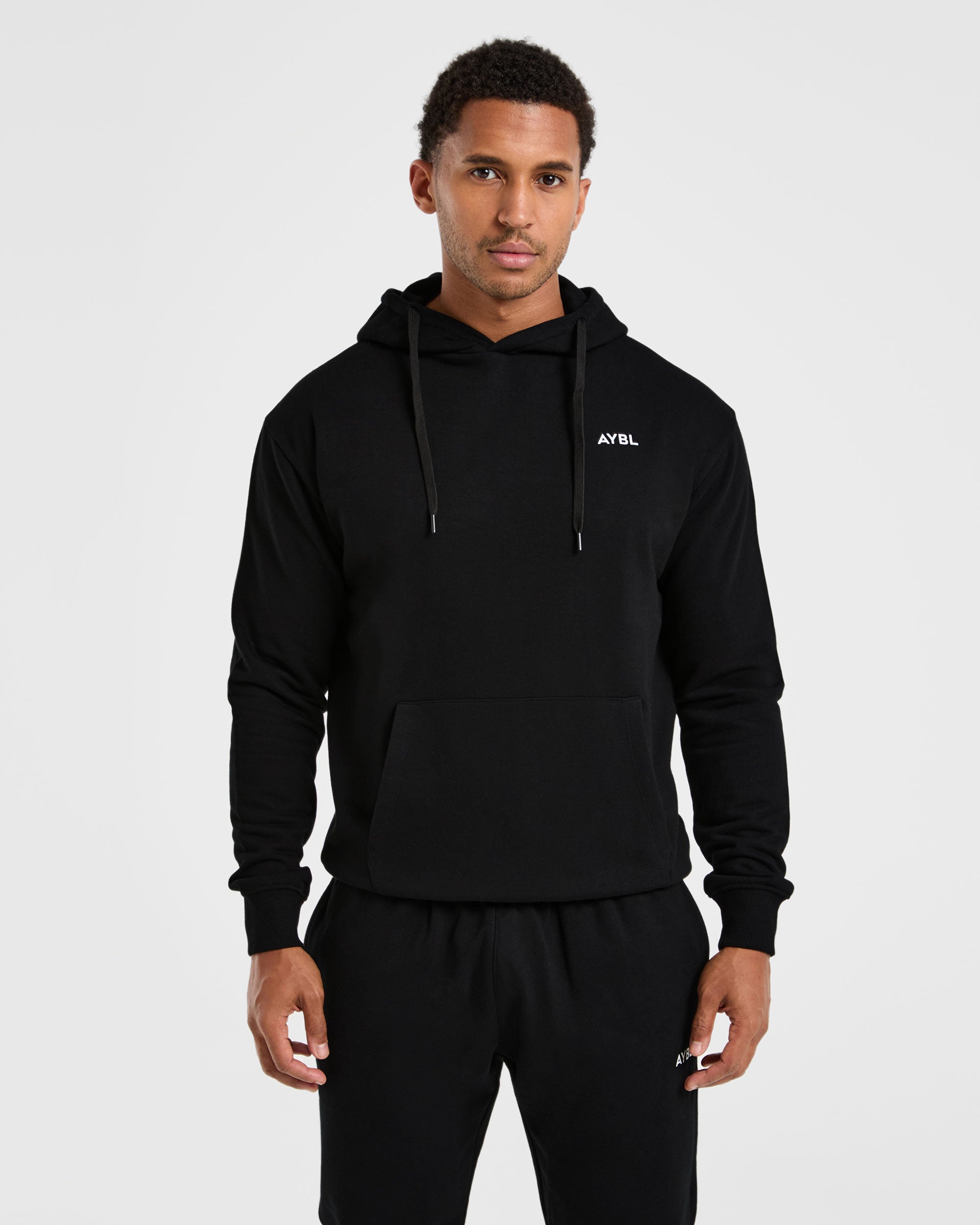 Essential Lightweight Hoodie - Noir