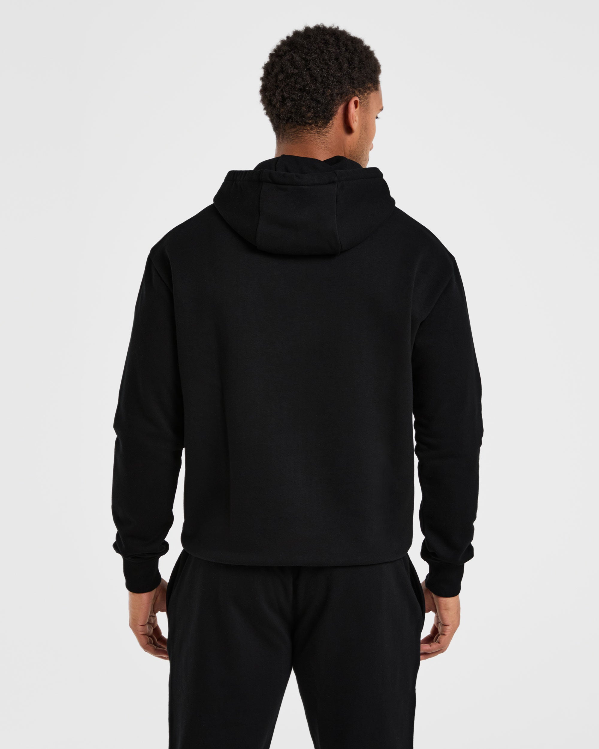 Essential Lightweight Hoodie - Noir