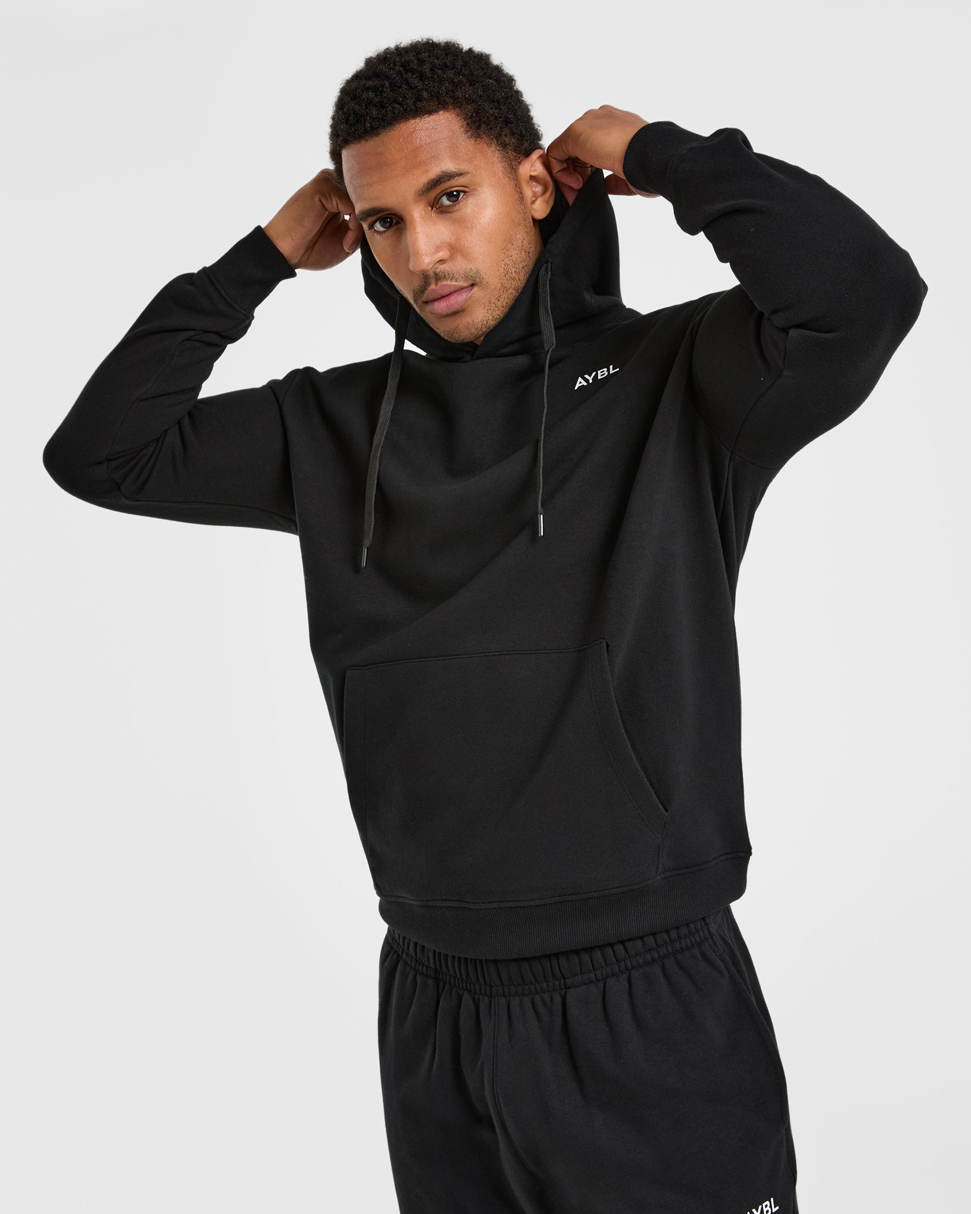 Essential Lightweight Hoodie - Noir