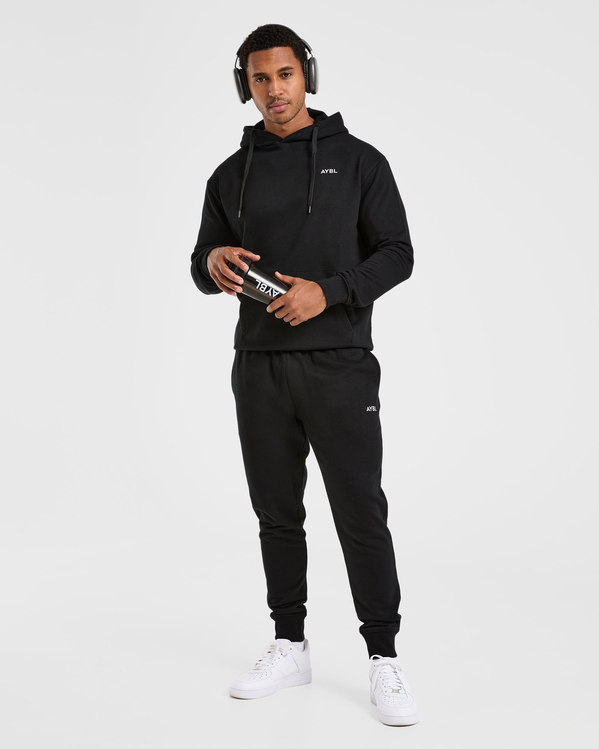 Essential Lightweight Hoodie - Noir