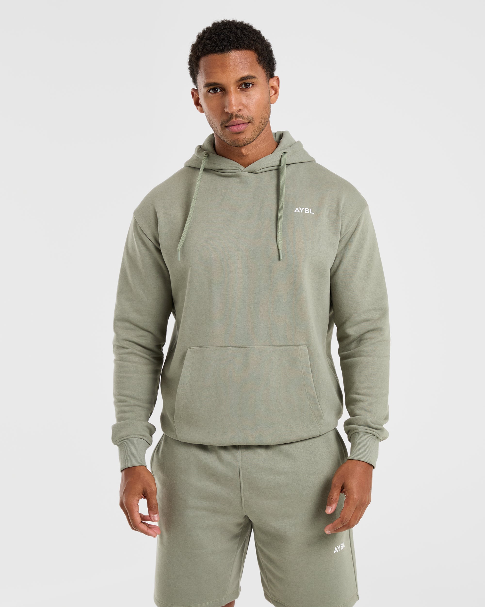 Essential Lightweight Hoodie - Washed Sage