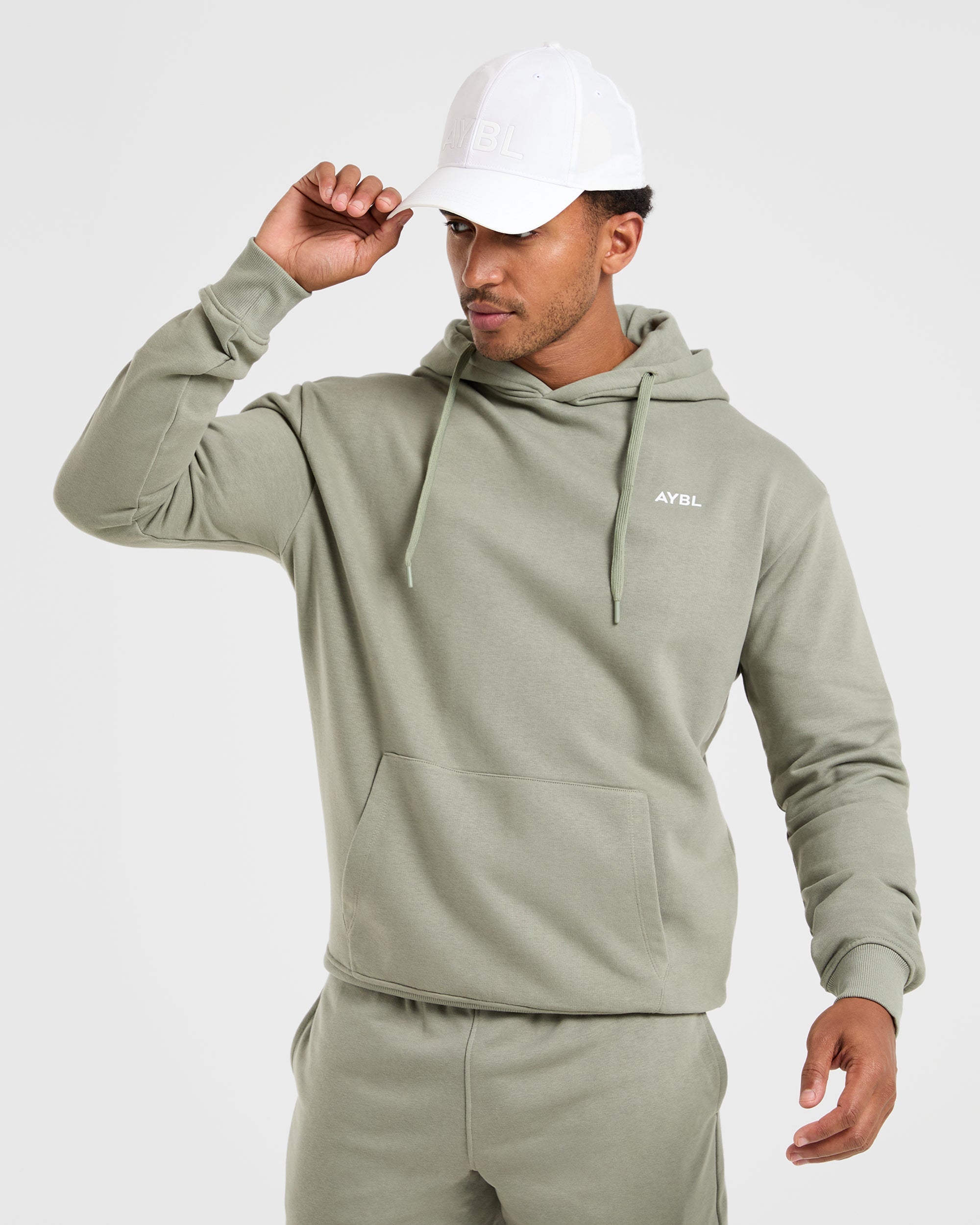 Essential Lightweight Hoodie - Washed Sage