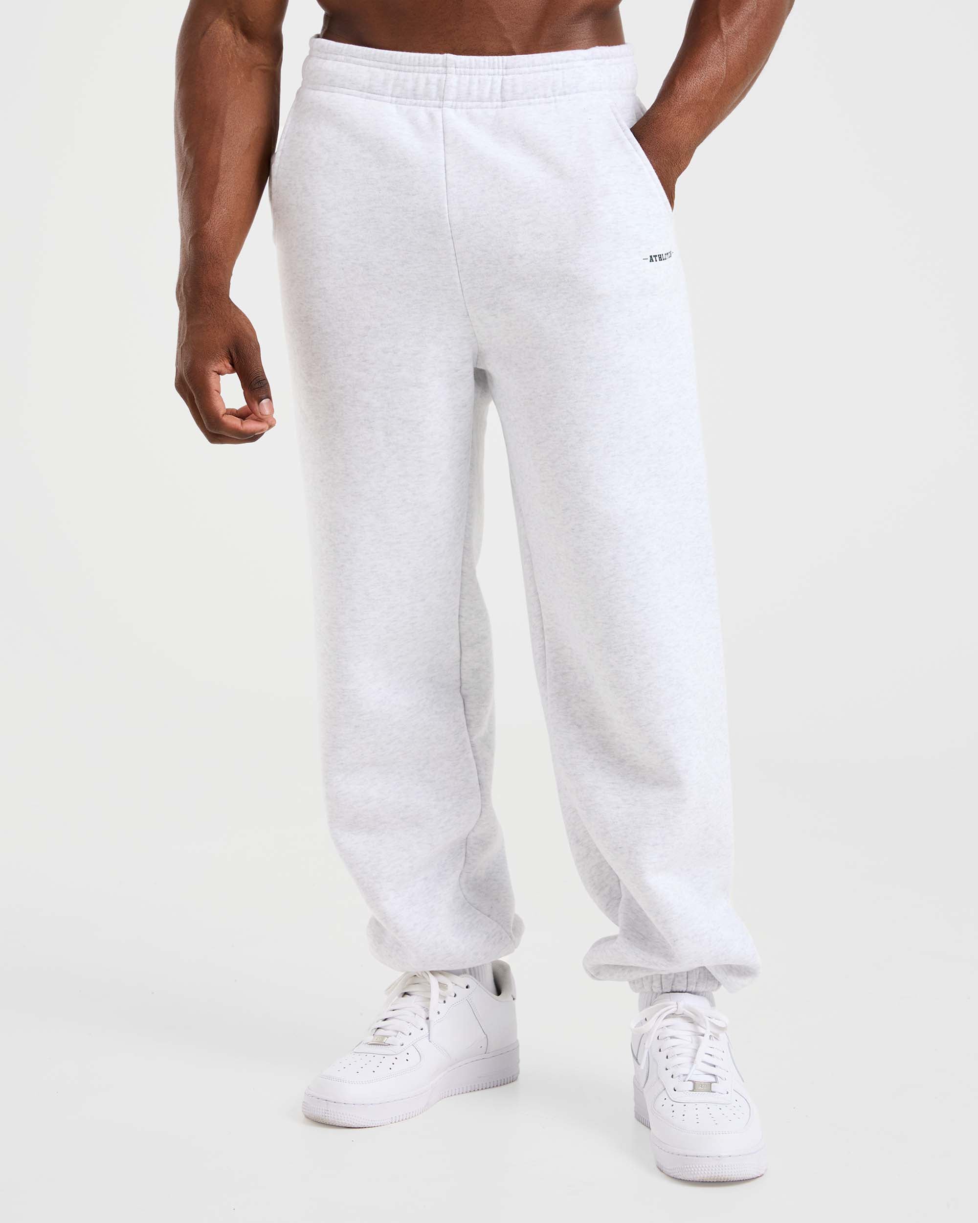 Athletics Oversized Joggers - Gris Marl