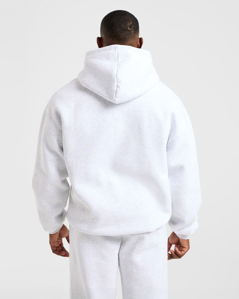 Athletics Oversized Hoodie - Gris Marl