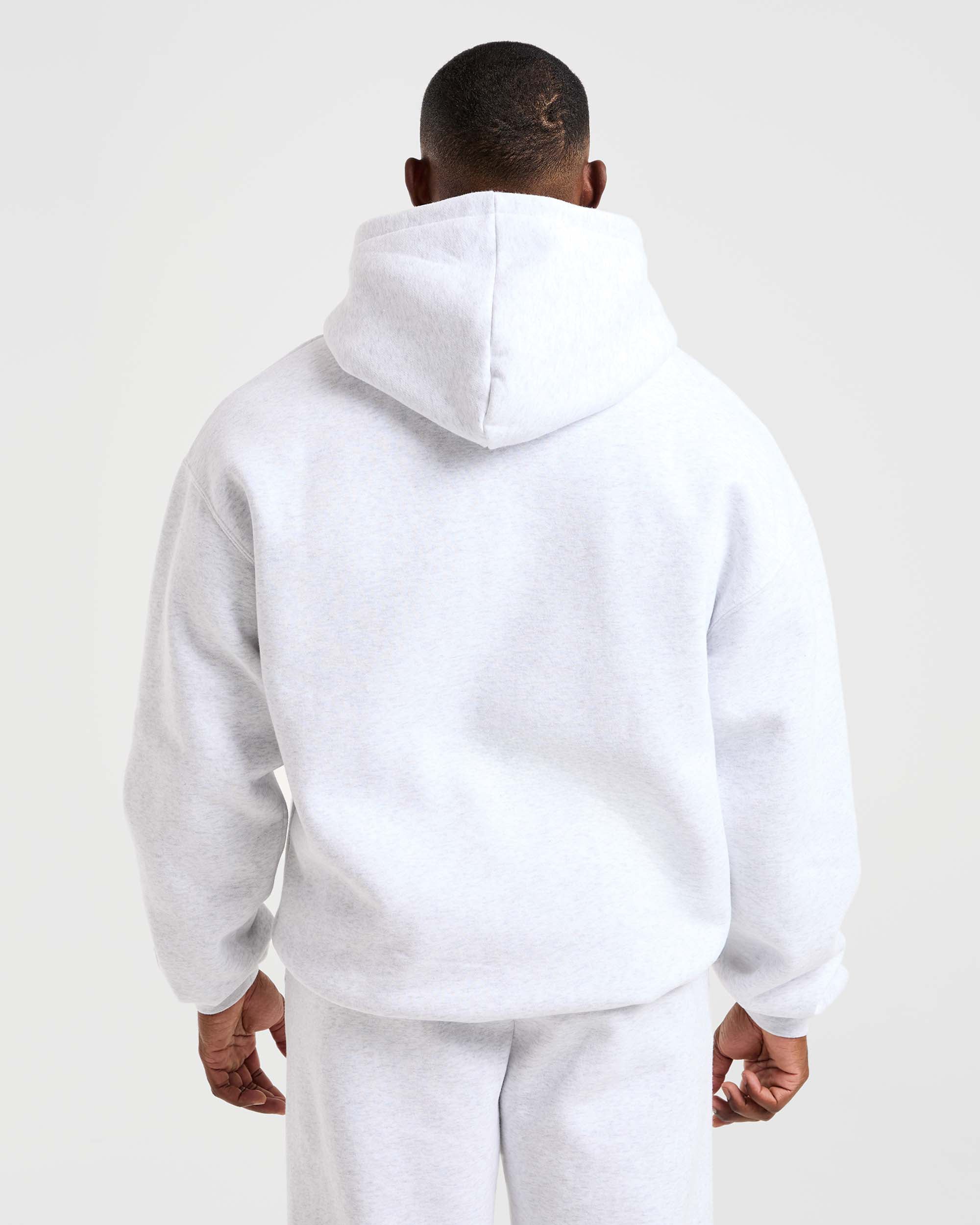 Athletics Oversized Hoodie - Gris Marl