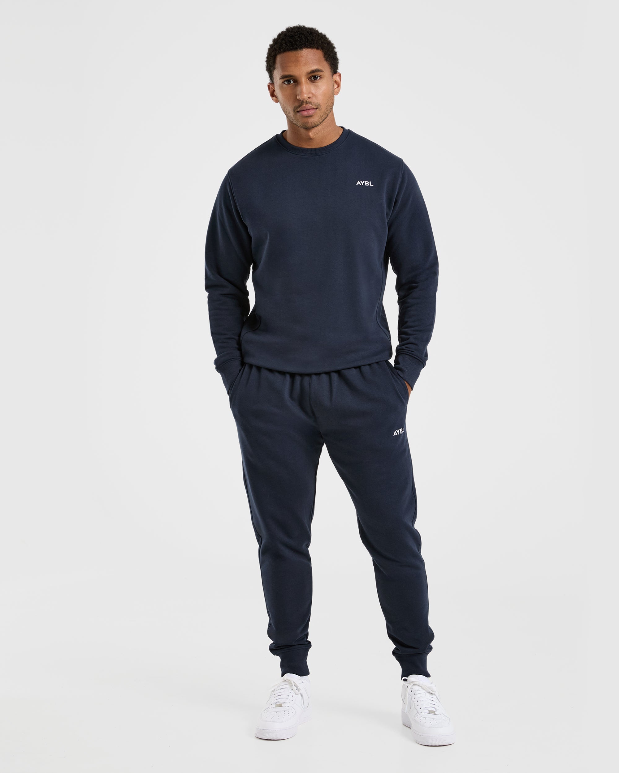 Essential Lightweight Sweater - Navy