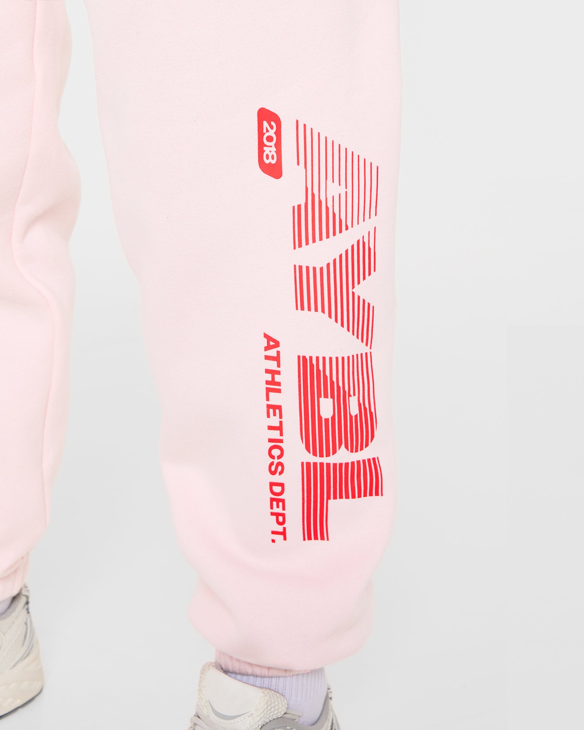 Athletics Dept Oversized Joggers - Rose