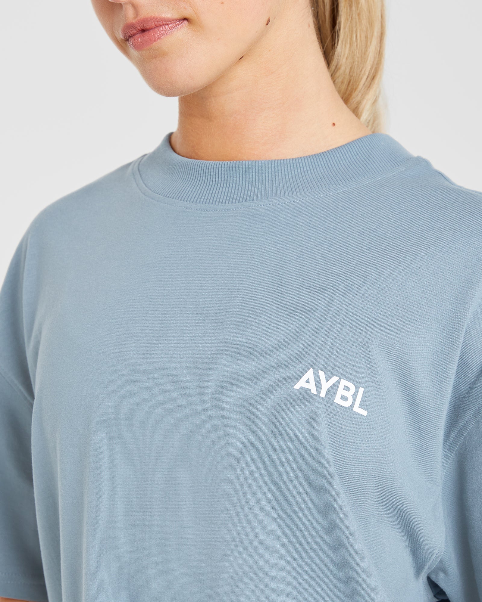 AYBL Club Oversized T Shirt - Vintage Bleu