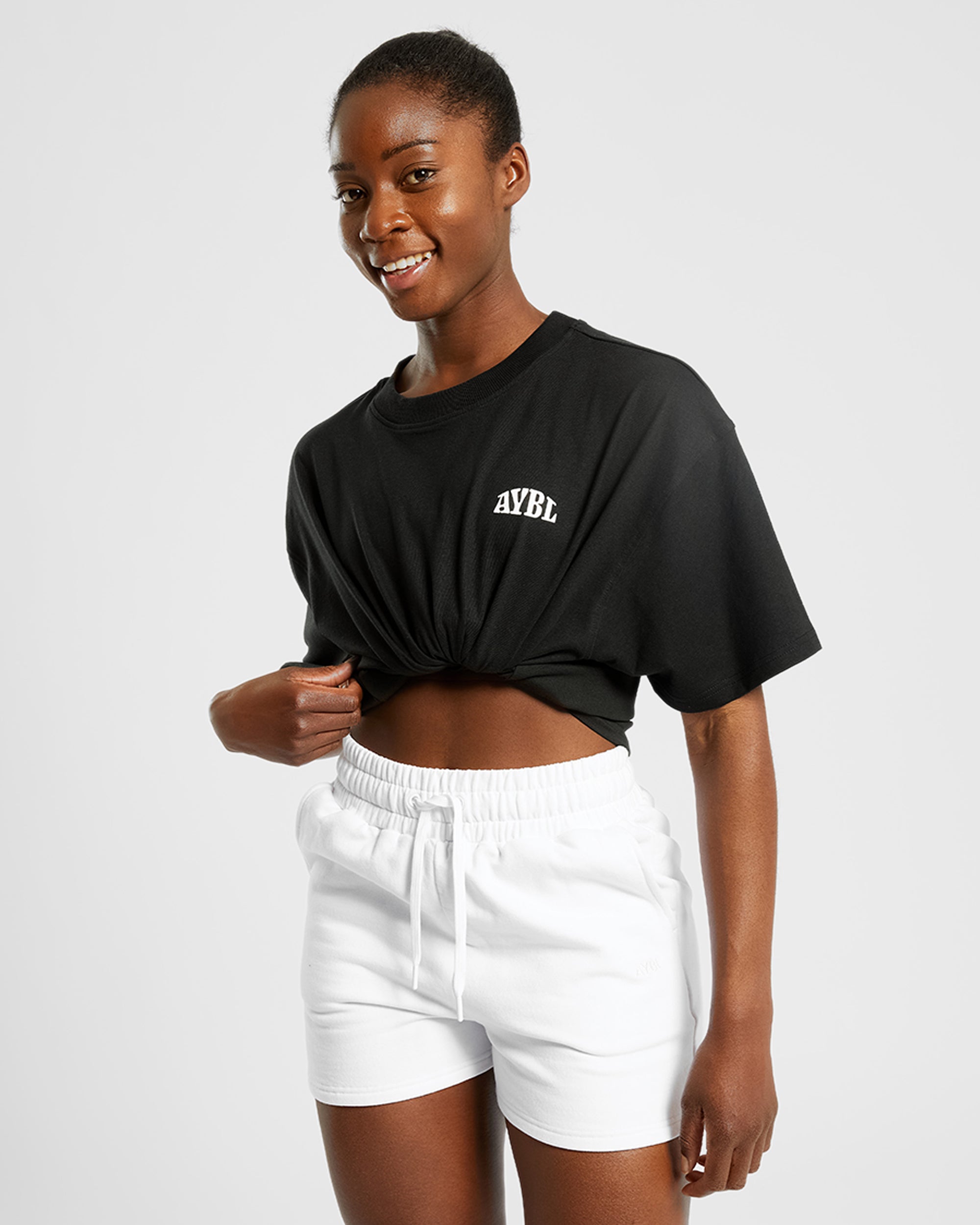 Mind Over Matter Oversized T Shirt - Noir