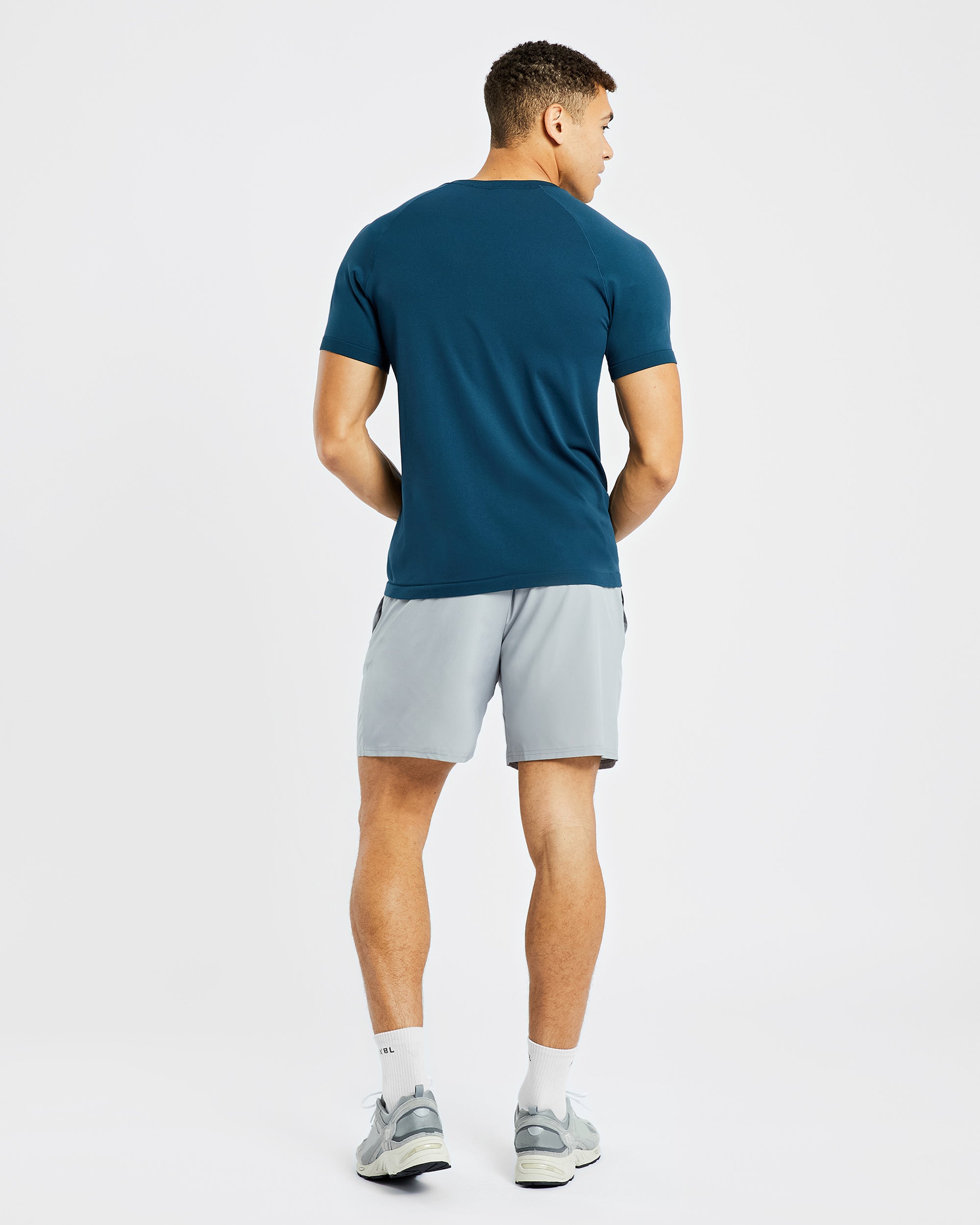 Ascend Seamless T Shirt - Marine Bleu