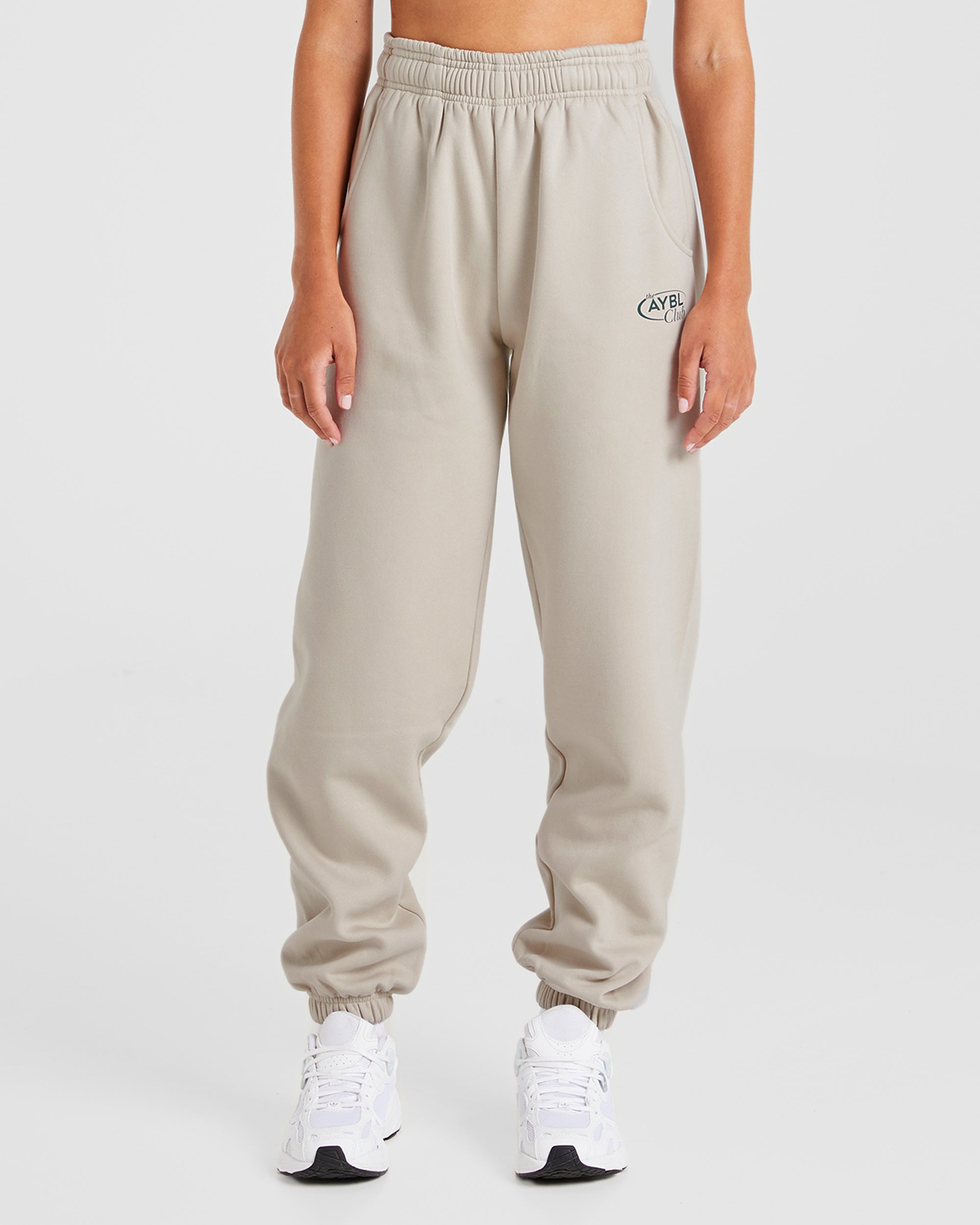 AYBL Club Oversized Joggers - Sand/Vert