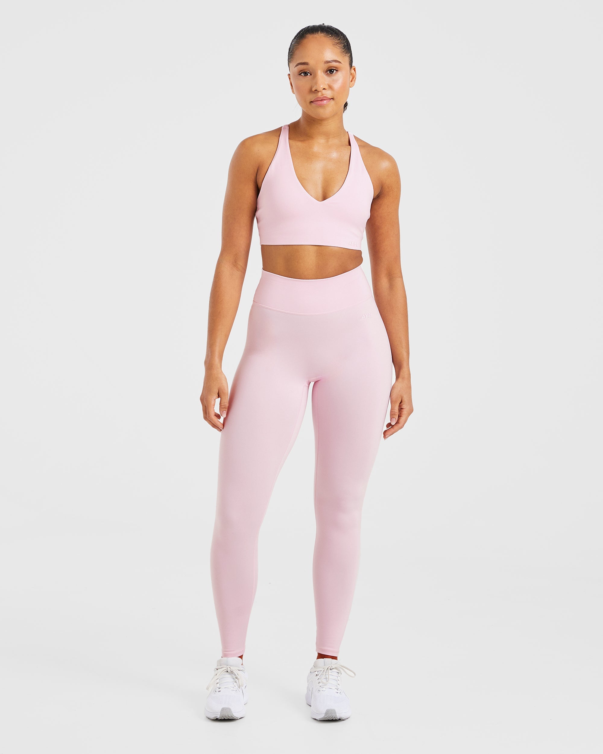 Staple Sports Bra - Pastel Rose