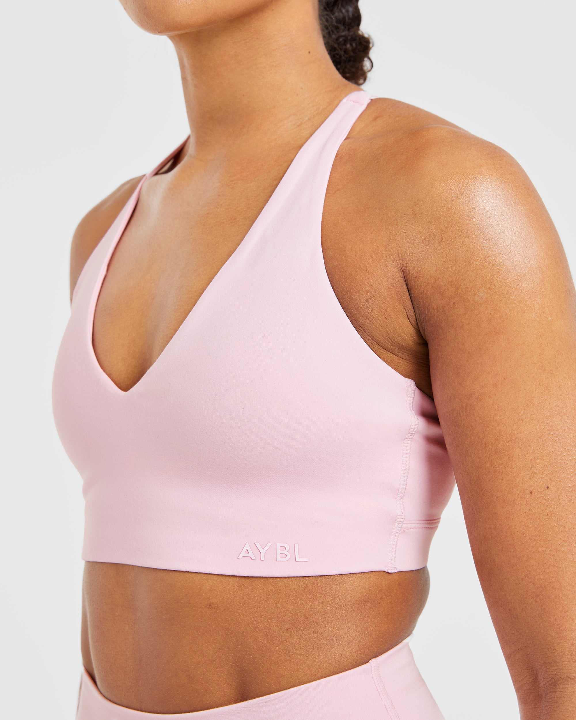 Staple Sports Bra - Pastel Rose