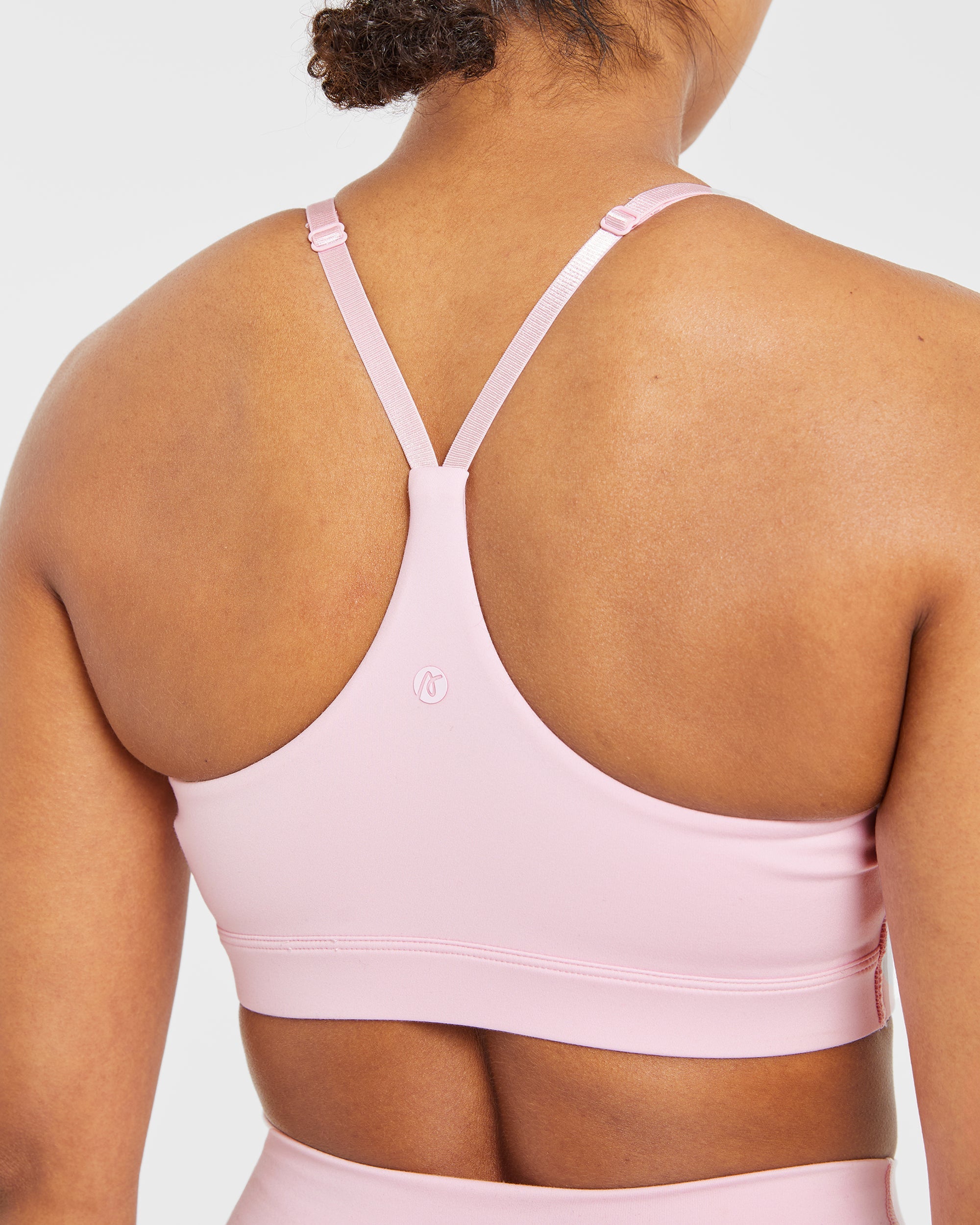 Staple Sports Bra - Pastel Rose