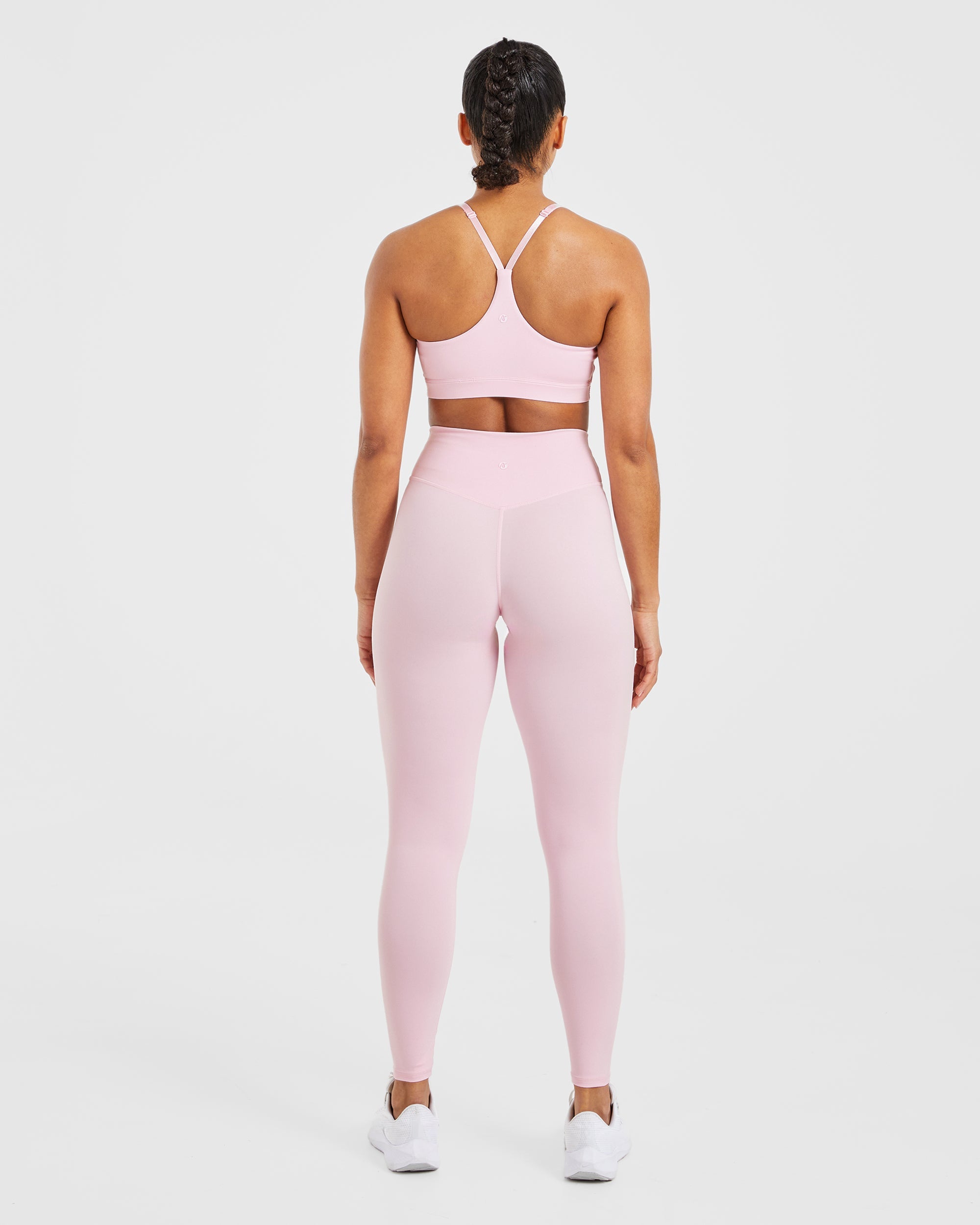 Staple Sports Bra - Pastel Rose