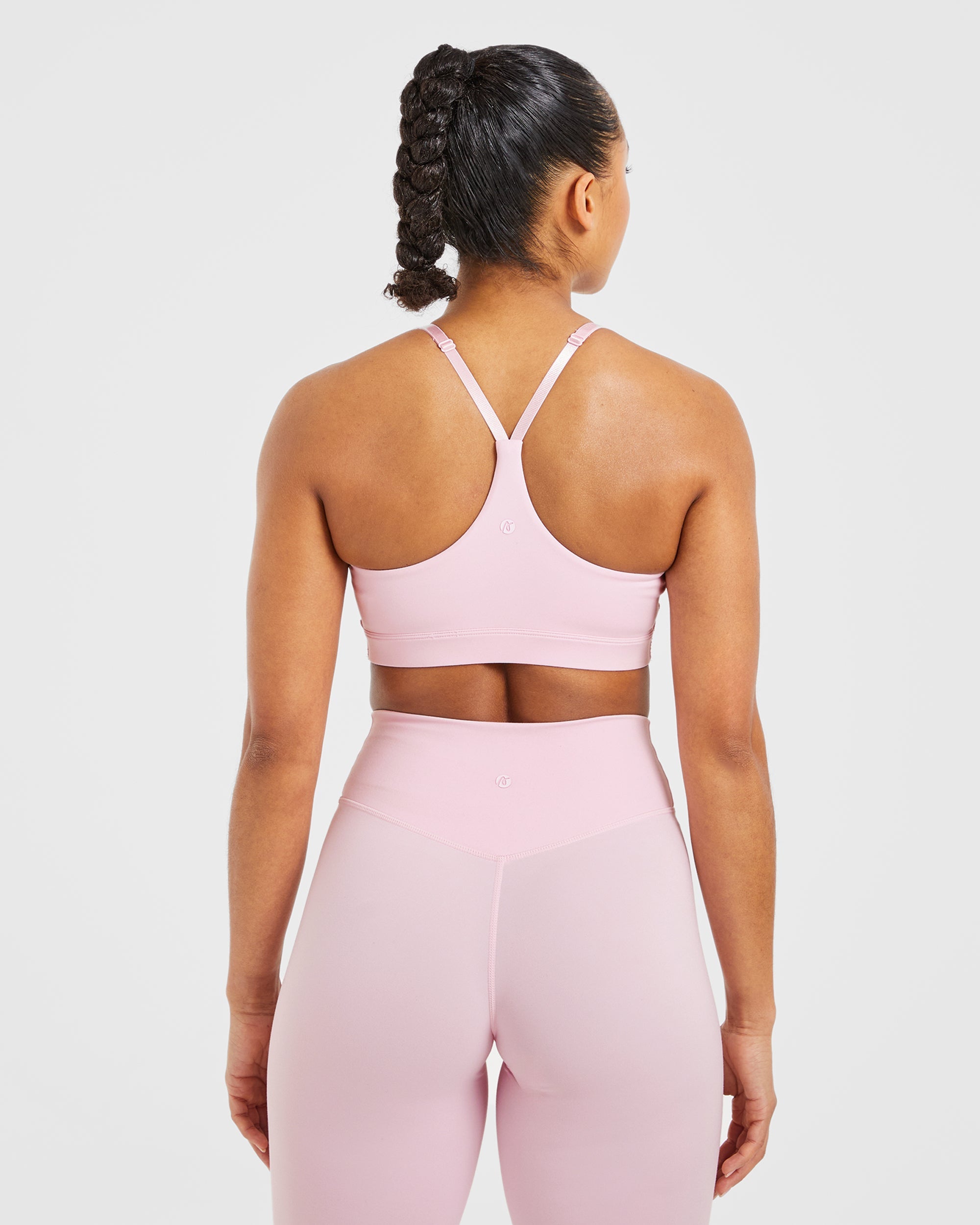 Staple Sports Bra - Pastel Rose