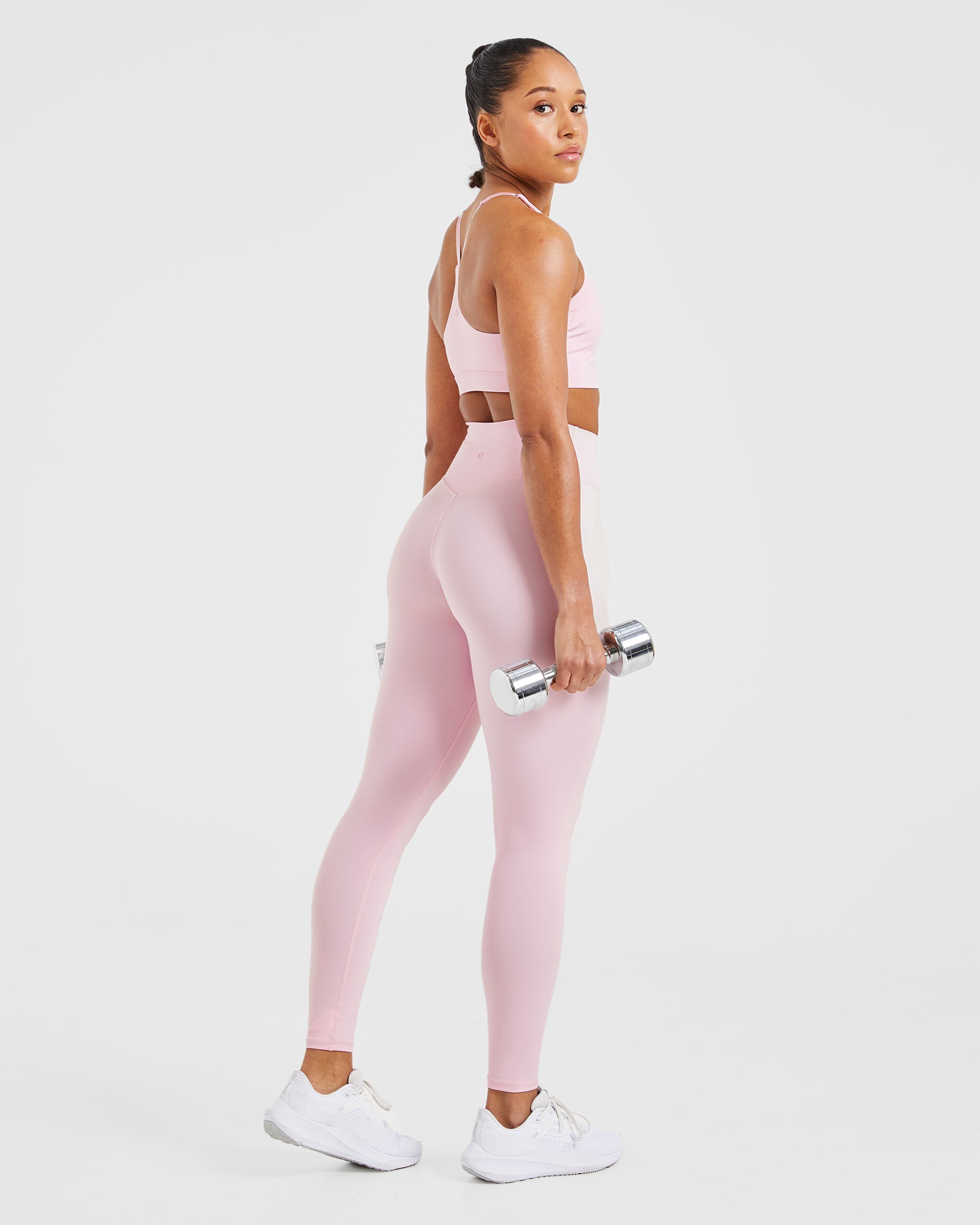 Staple Leggings - Pastel Rose