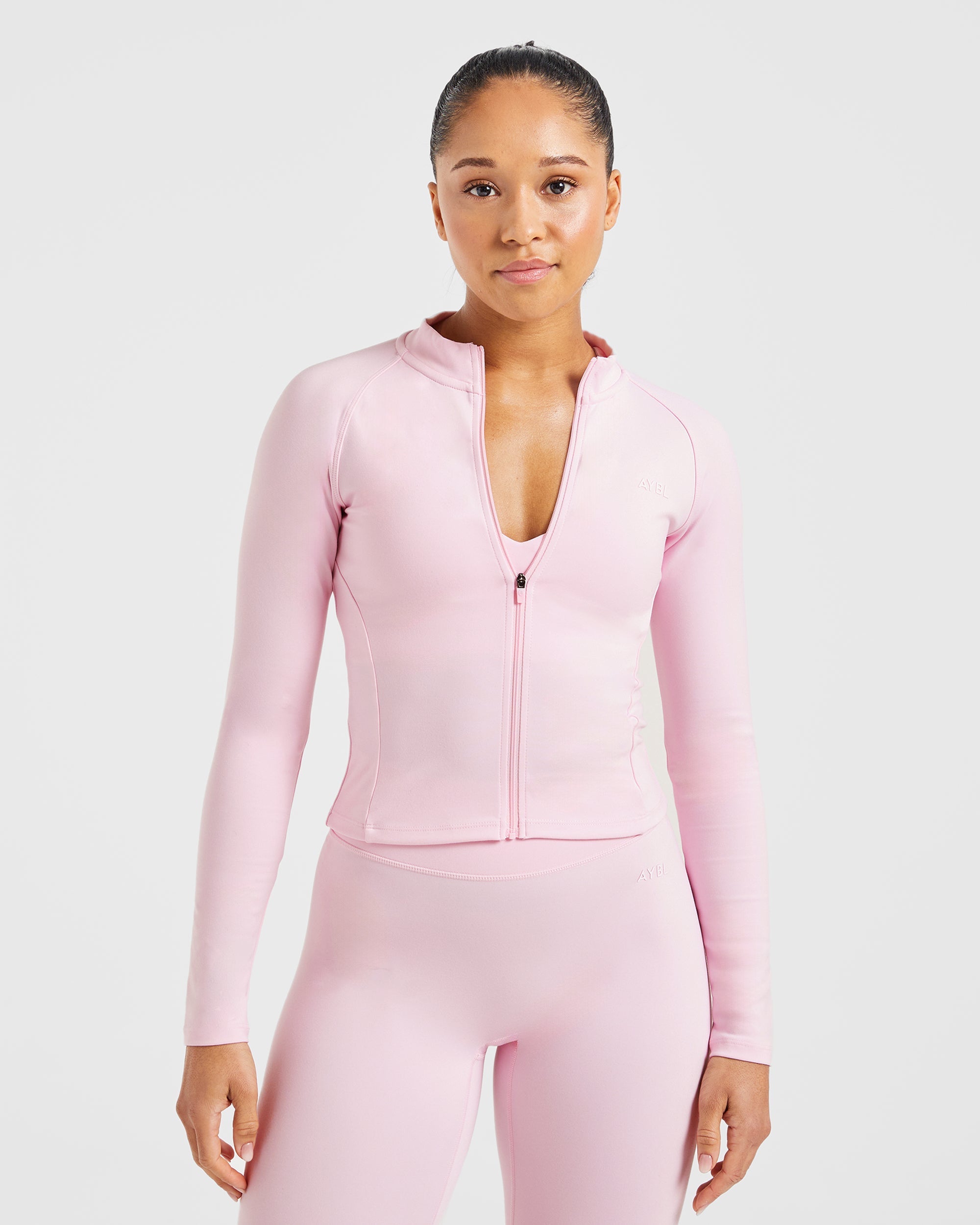 Staple Zip Jacket - Pastel Rose