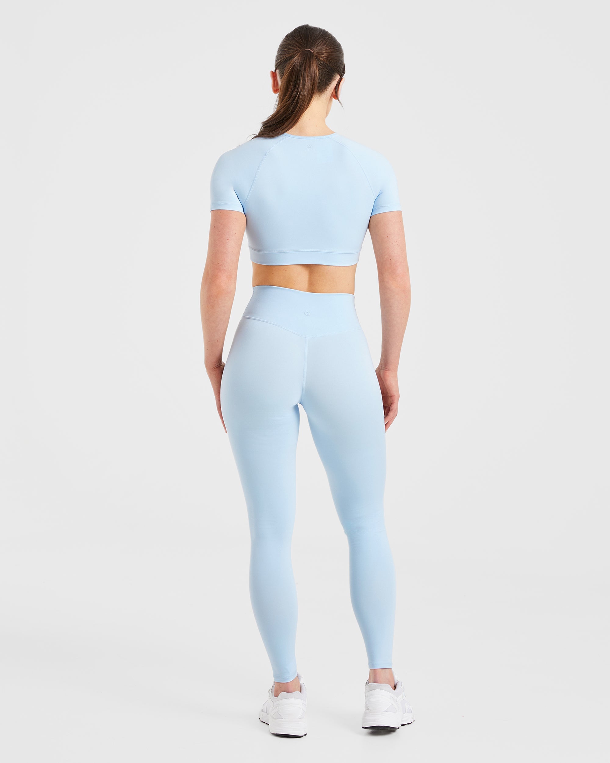 Staple Crop Top - Pastel Bleu