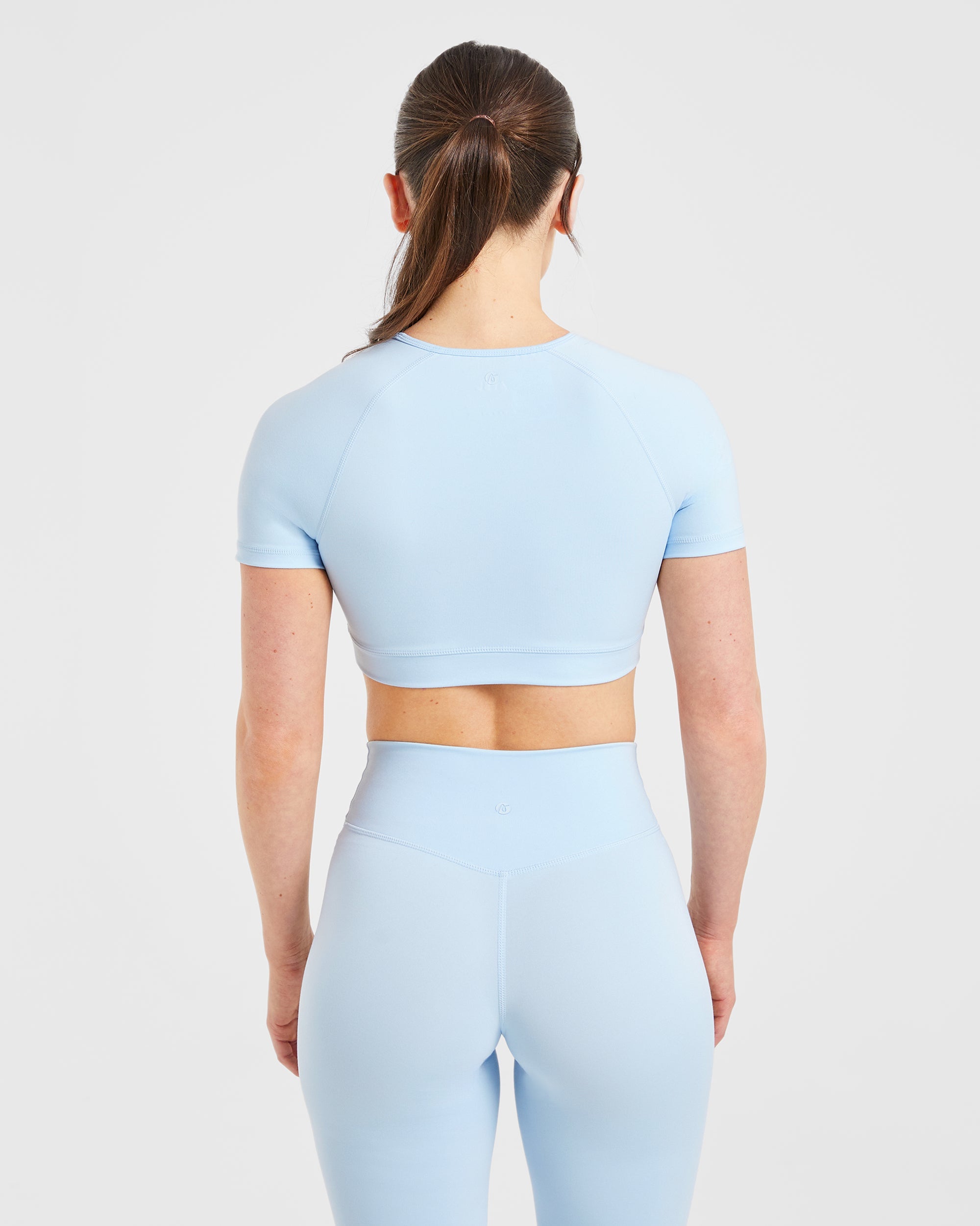 Staple Crop Top - Pastel Bleu