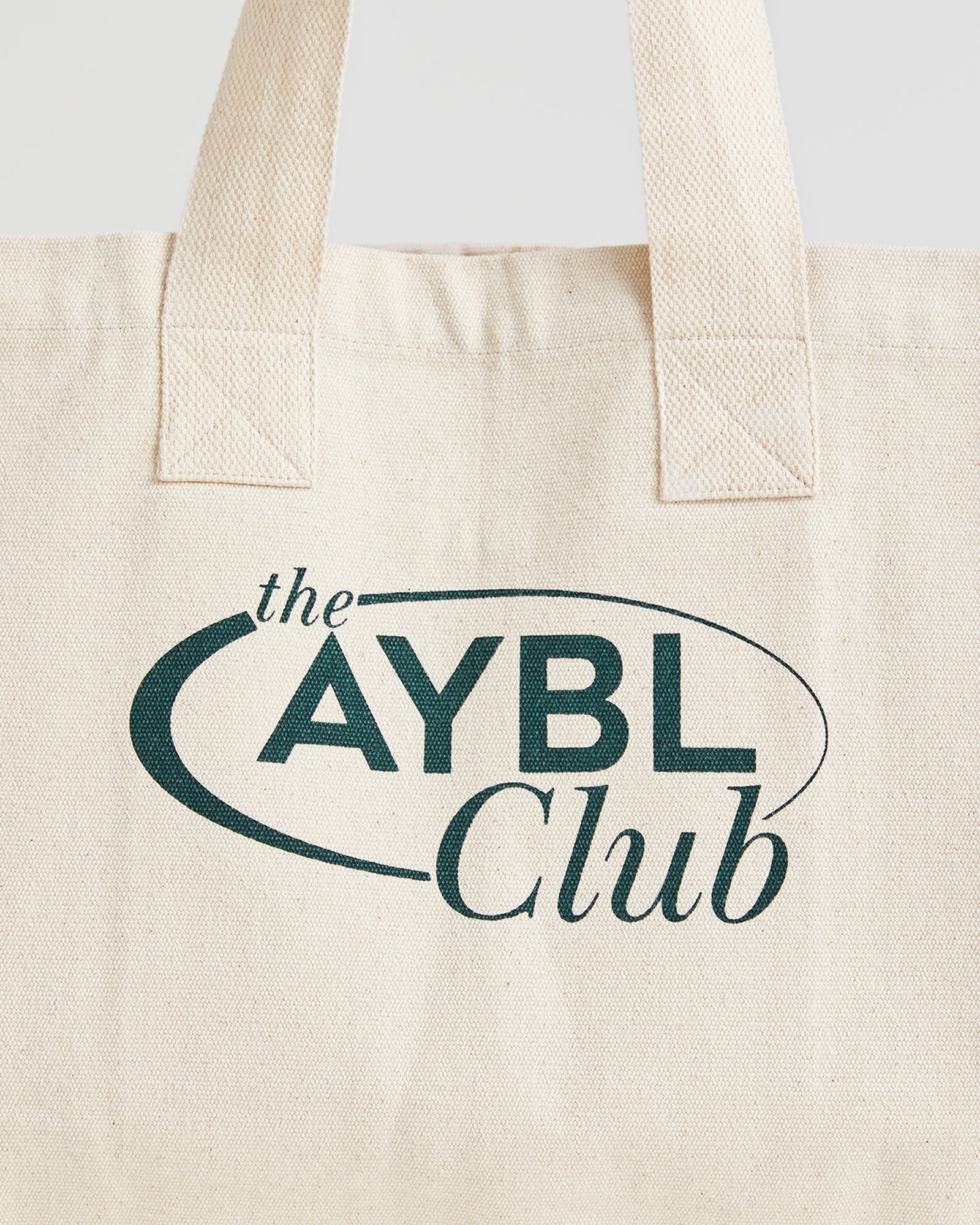 AYBL Club Tote Bag - Canvas/Vert