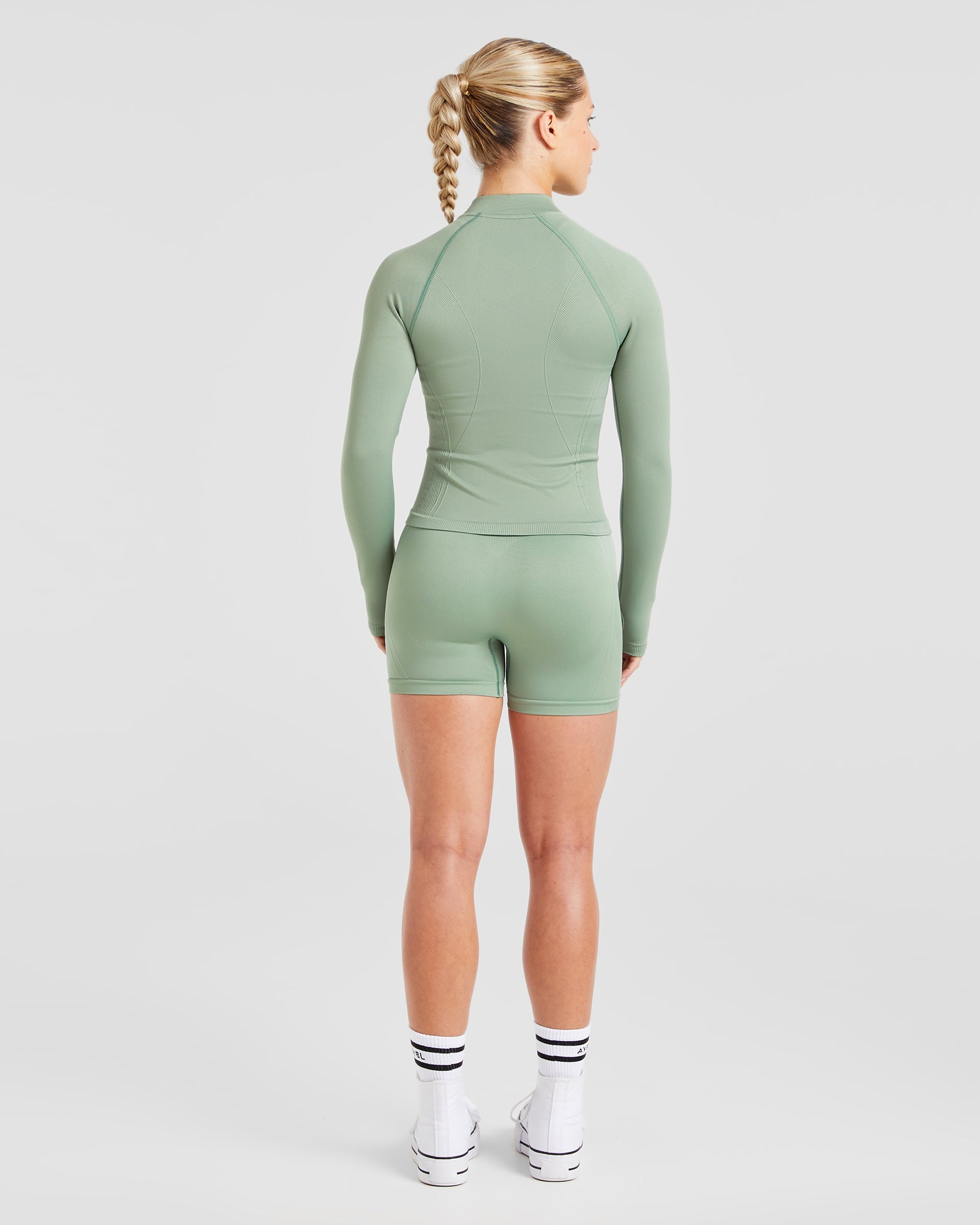 Balance V3 Seamless Zip Jacket - Grove Vert