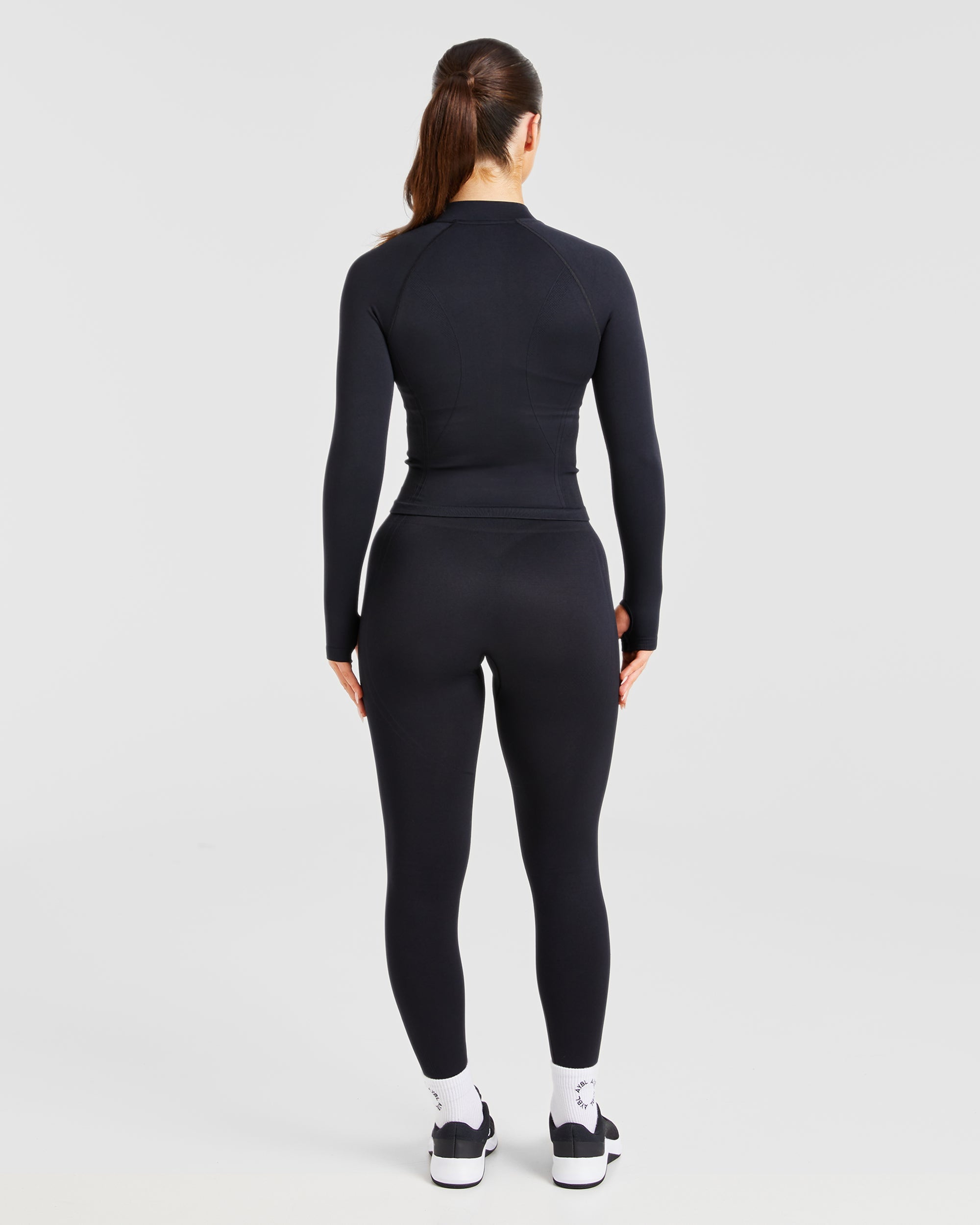 Balance V3 Seamless Zip Jacket - Noir