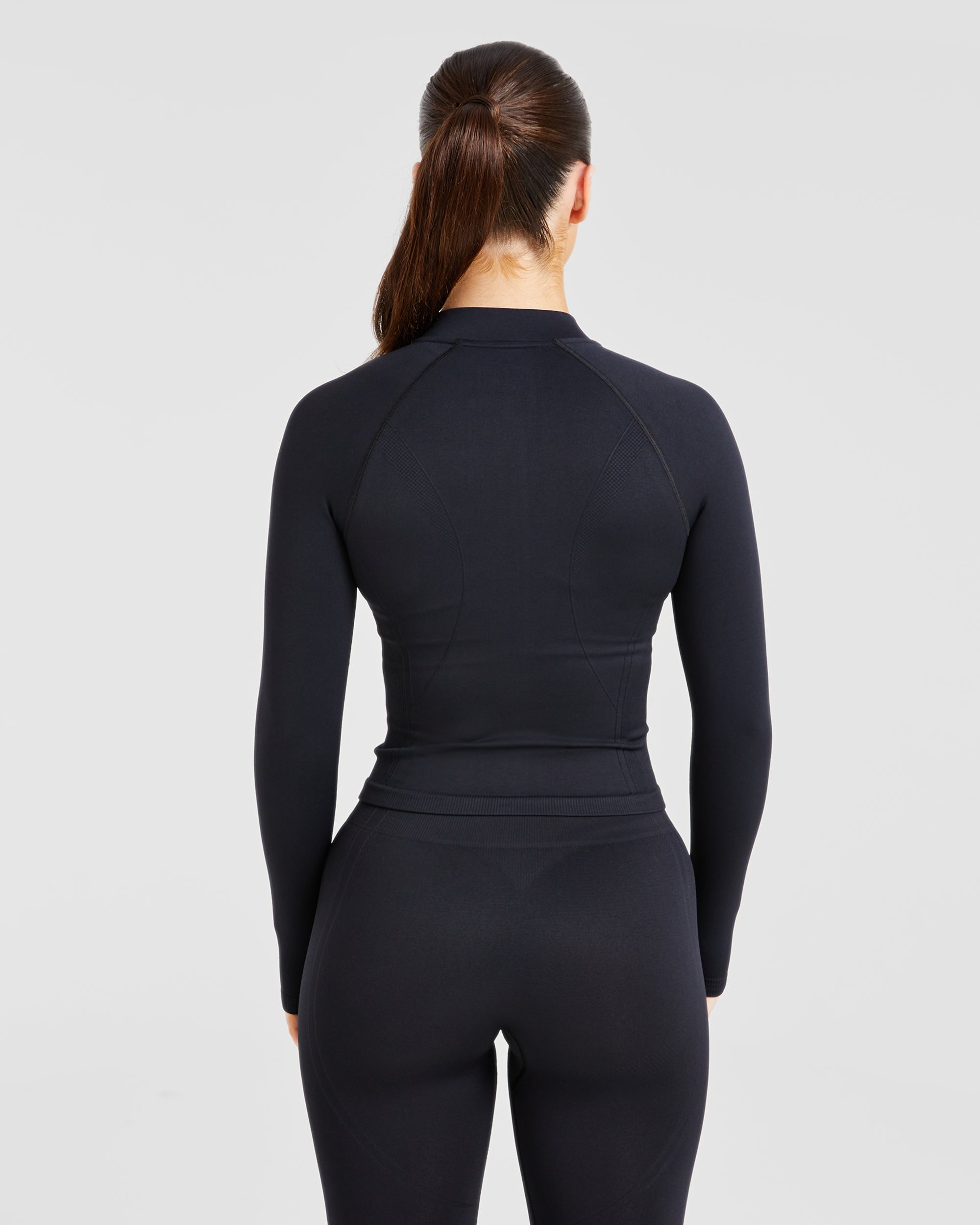 Balance V3 Seamless Zip Jacket - Noir