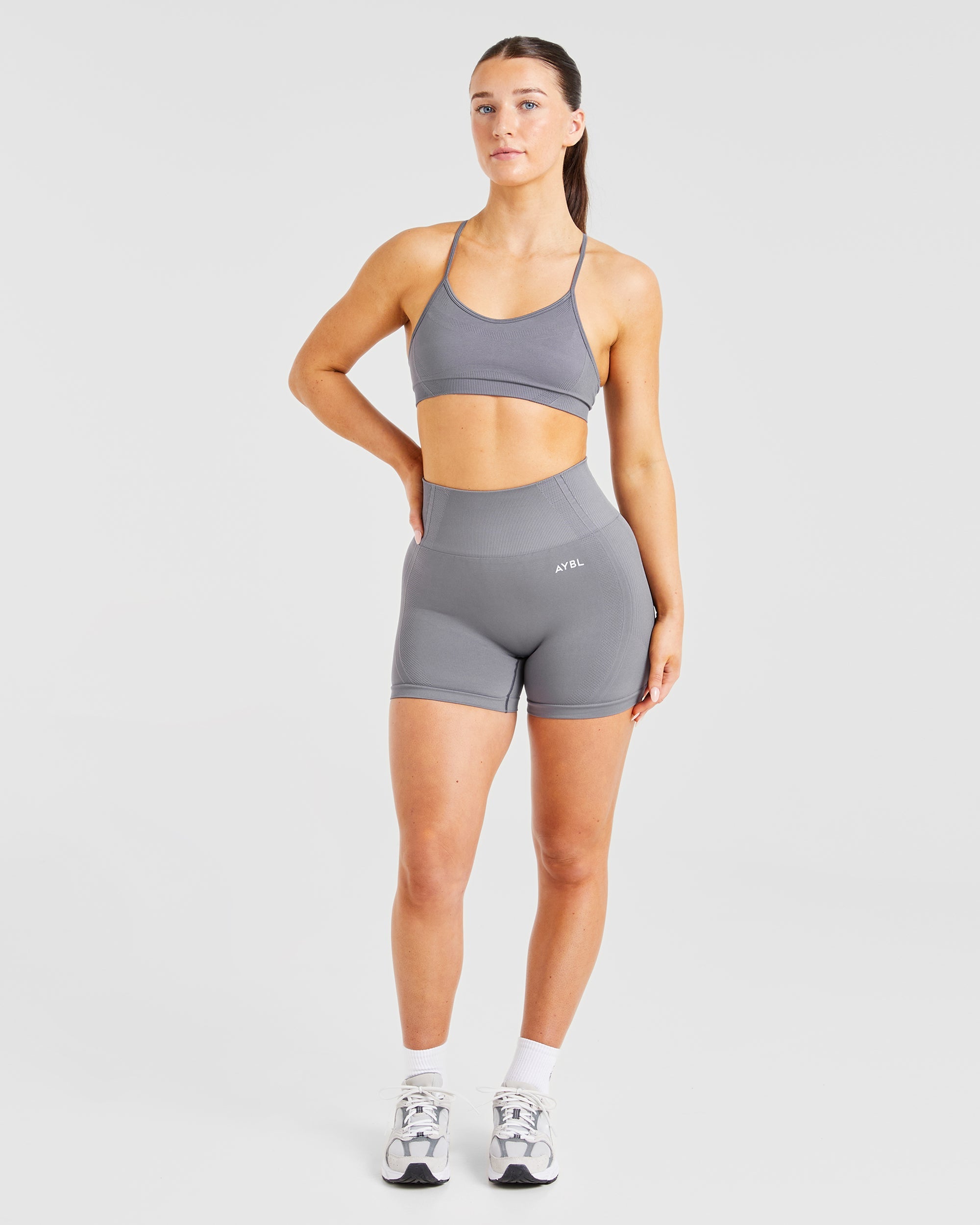 Balance V3 Seamless Shorts - Charcoal Gris