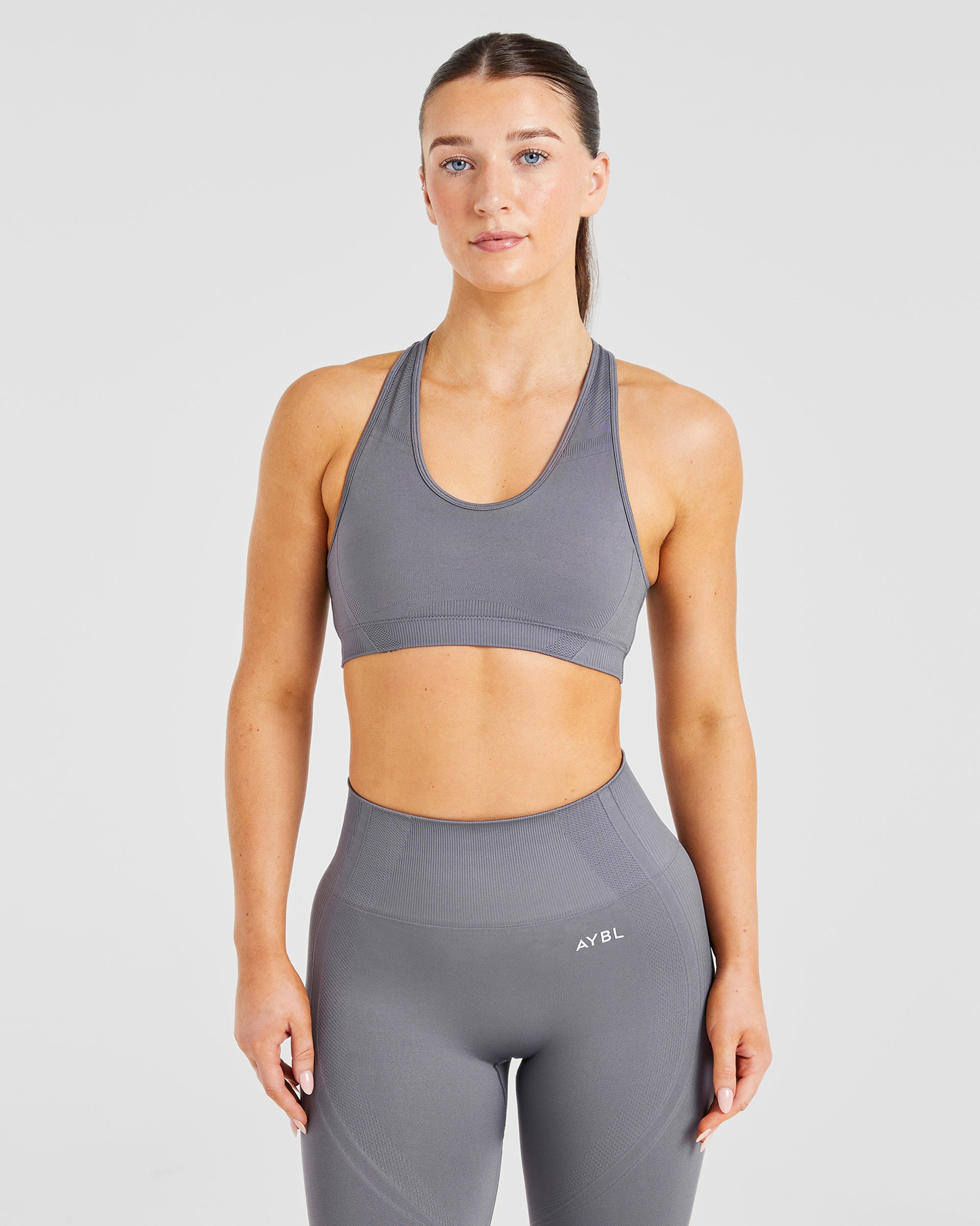 Balance V3 Seamless Sports Bra - Charcoal Gris