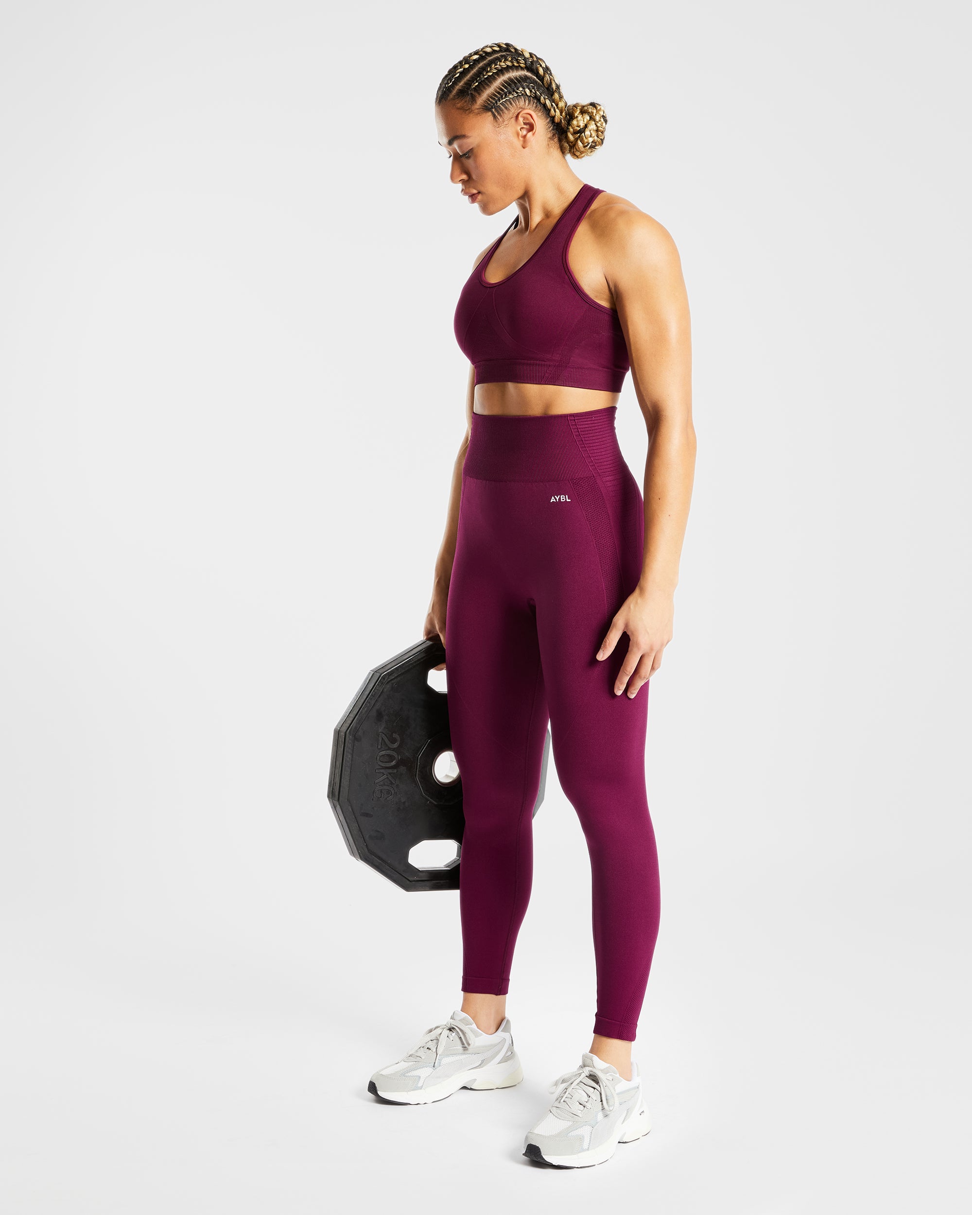 Balance V2 Seamless Leggings - Violet Wine