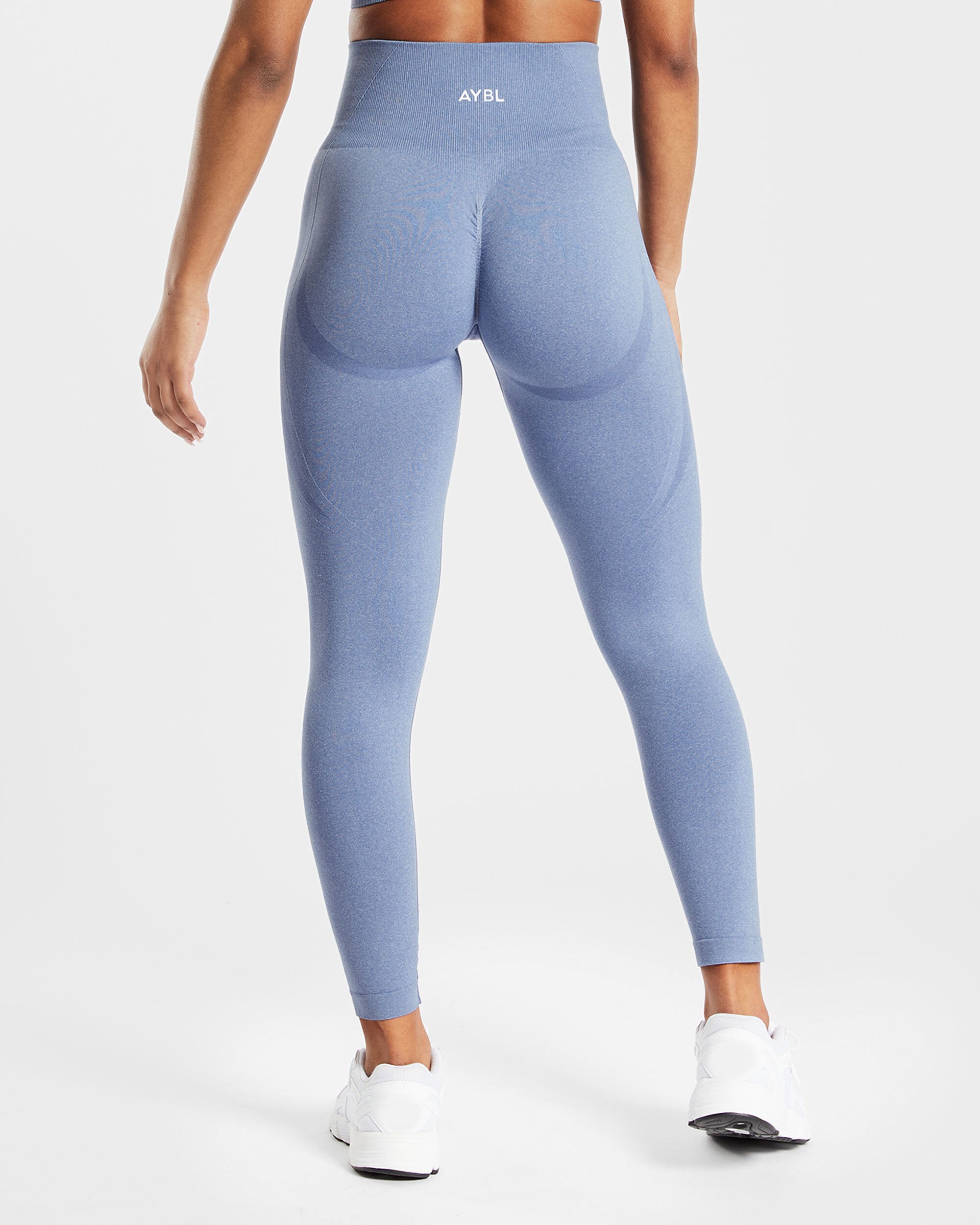 Empower Seamless Leggings - Bleu Marl