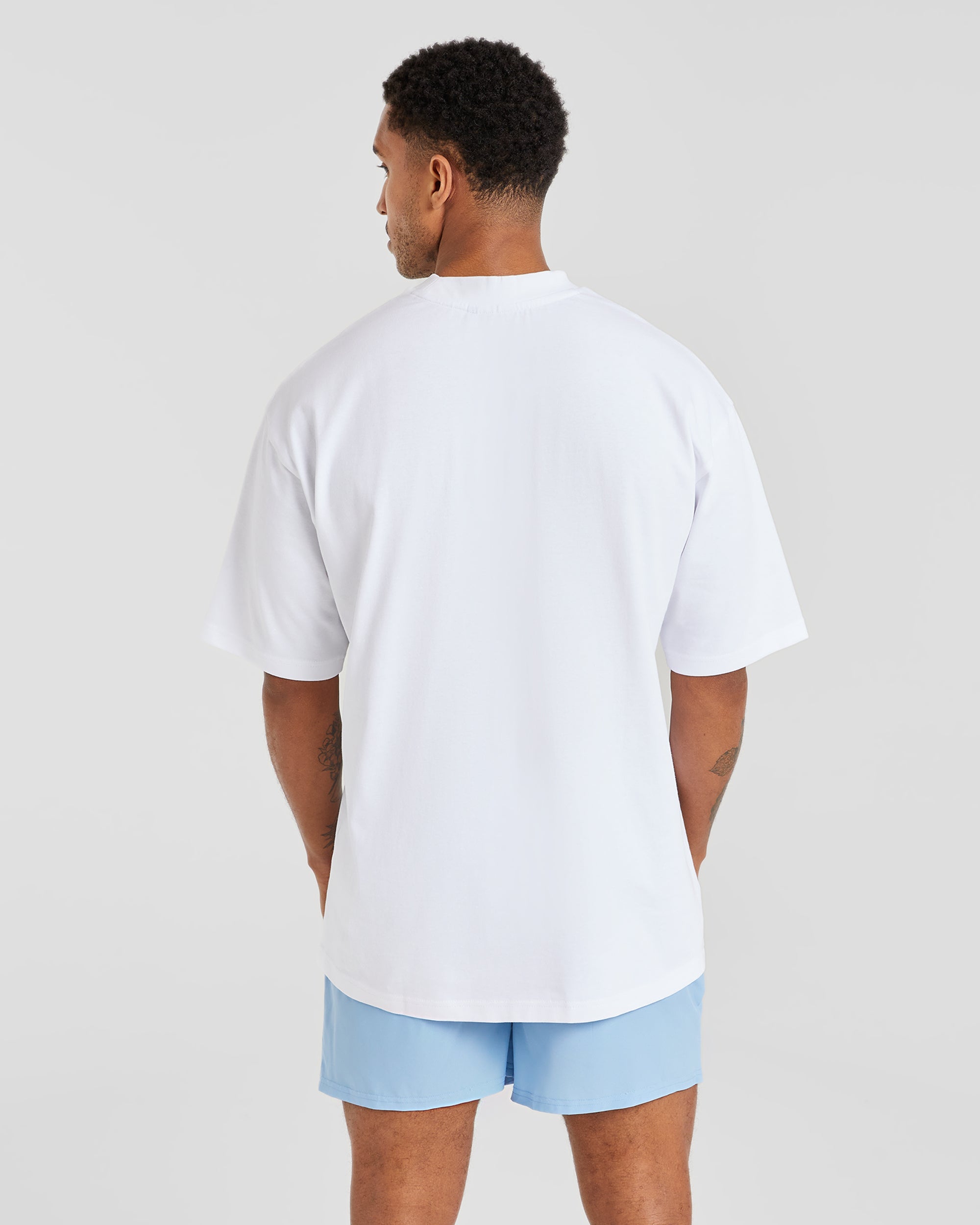 Craft Oversized T Shirt - Blanc