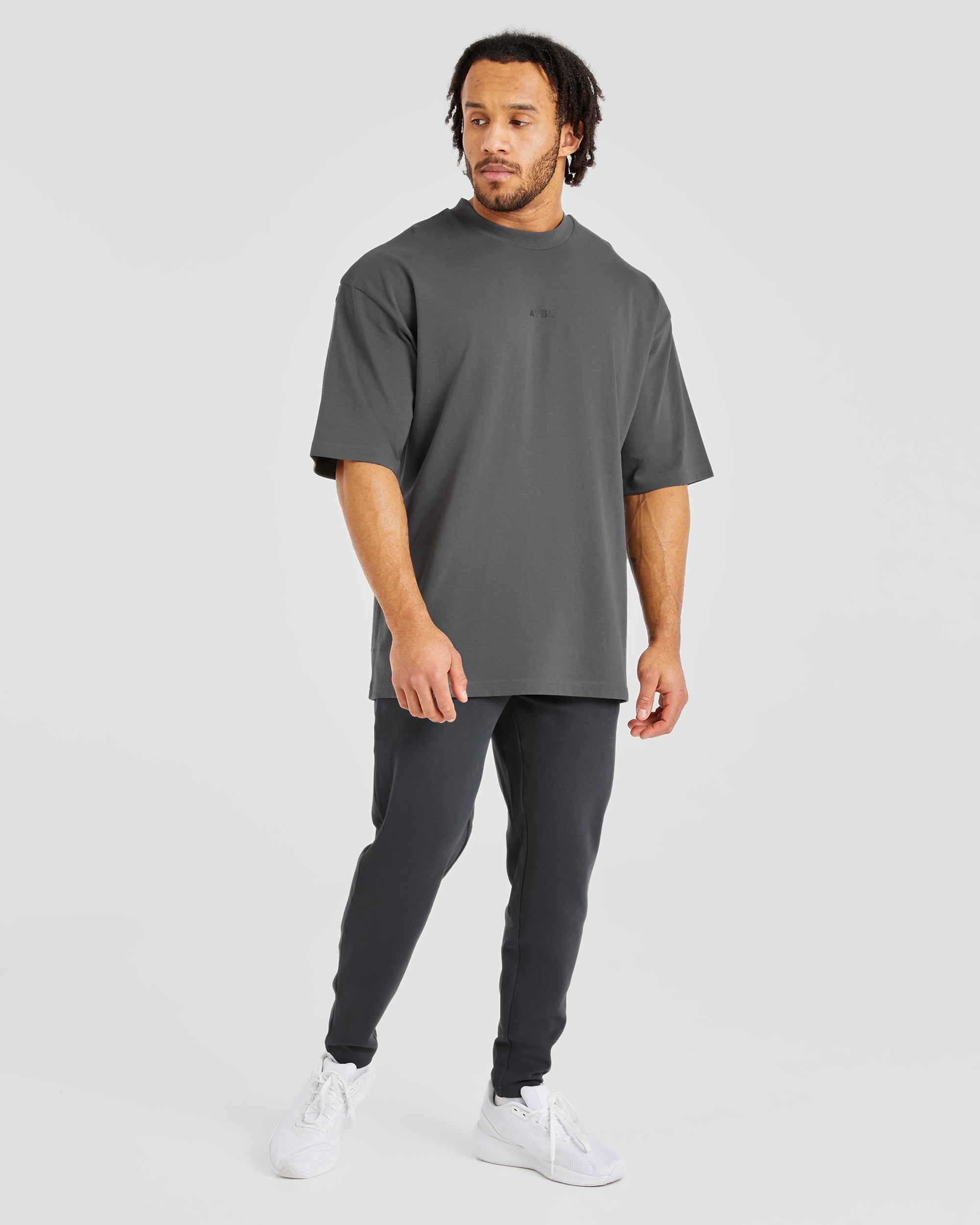 Craft Oversized T Shirt - Charcoal