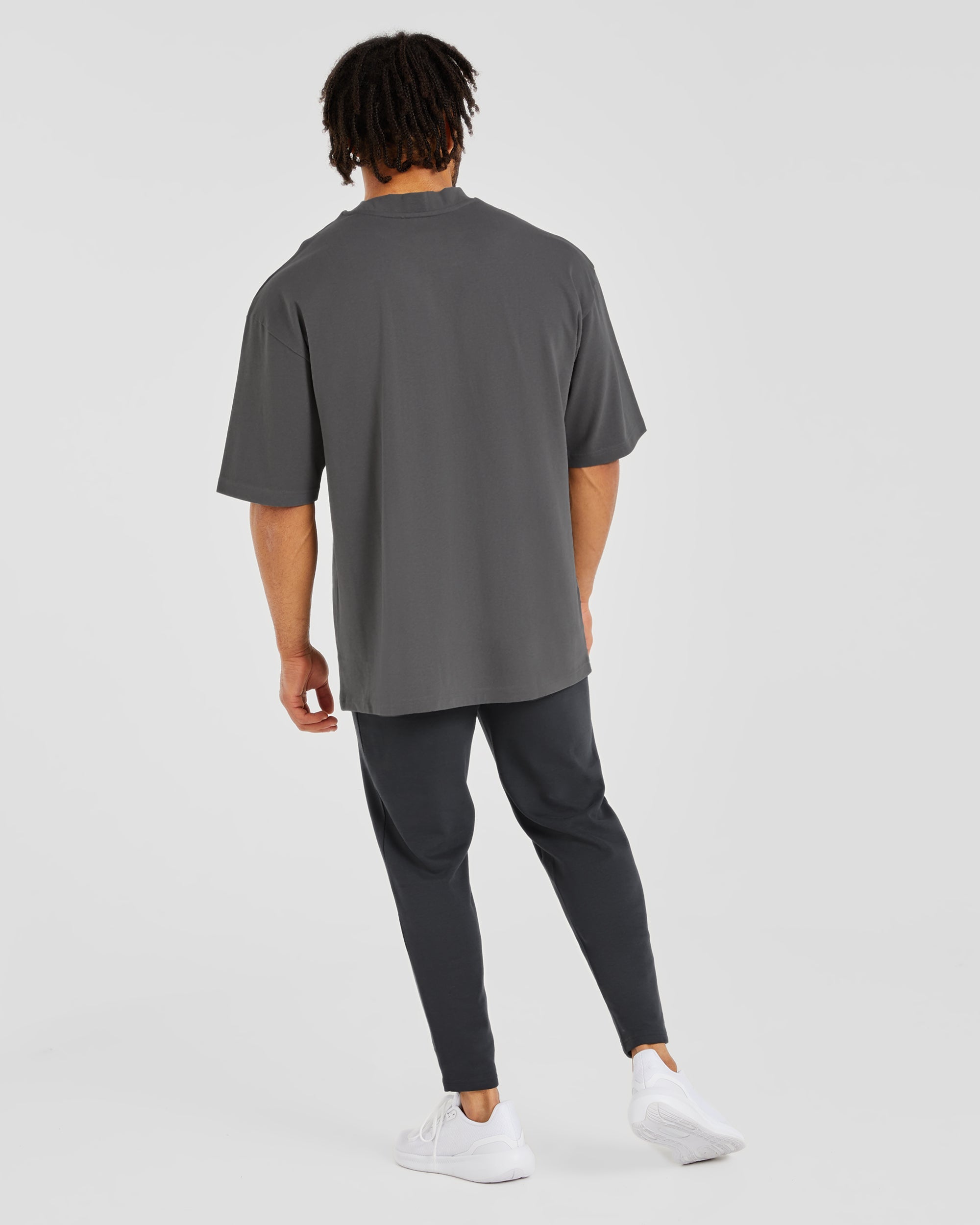 Craft Oversized T Shirt - Charcoal