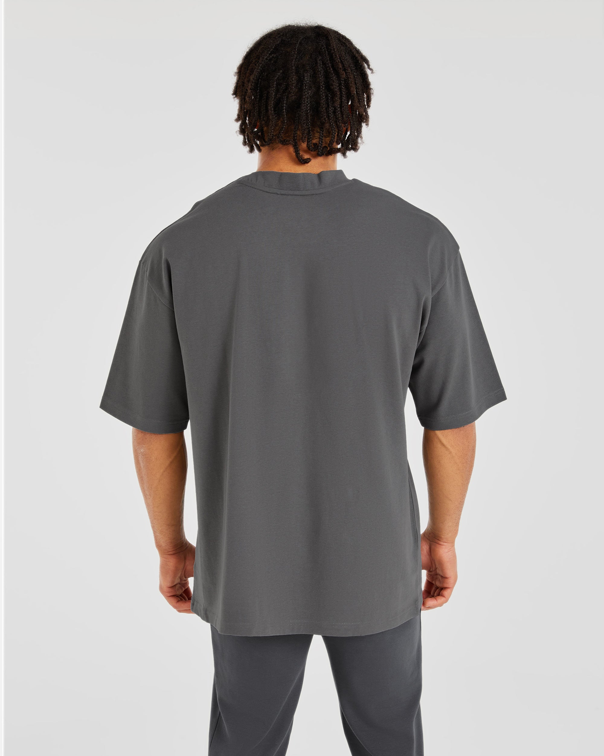 Craft Oversized T Shirt - Charcoal