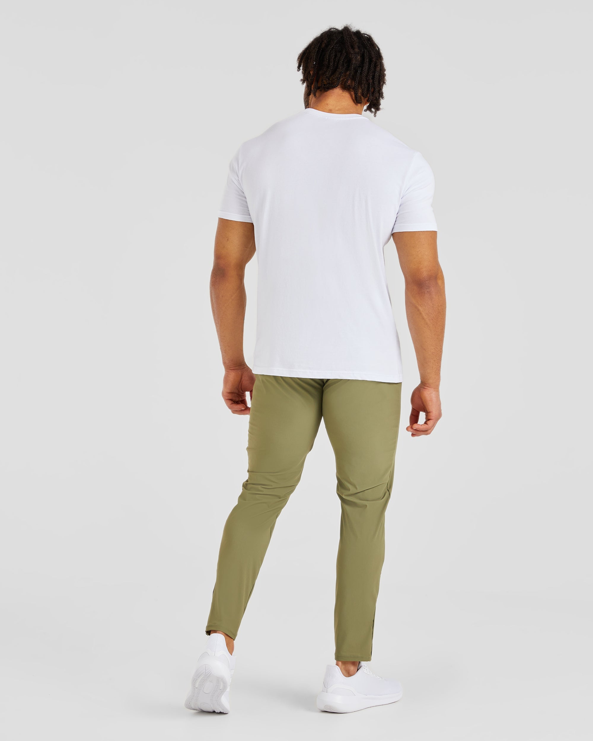 Ascend Zip Joggers - Olive Vert